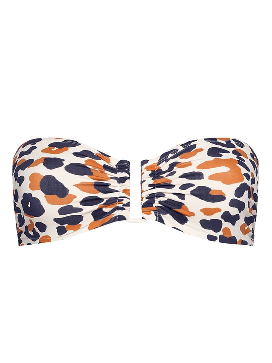 Perle & Nautile - Maillot de bain 2 pièces bandeau et culotte classique COQUILLAGE SABLE FIN - ERES