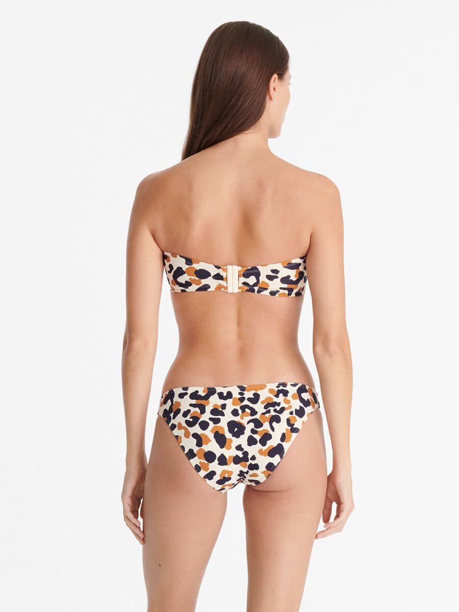 Perle & Nautile - Maillot de bain 2 pièces bandeau et culotte classique COQUILLAGE SABLE FIN - ERES