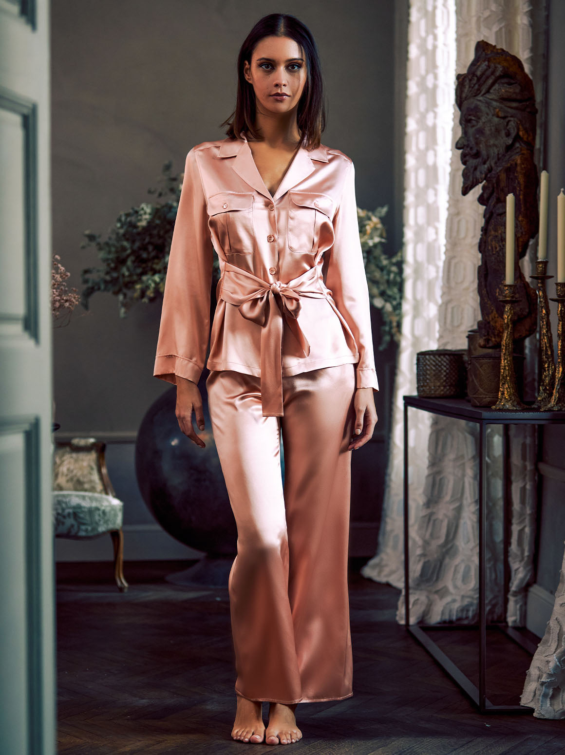 Fantaisie - Pyjamam en soie - Marjo