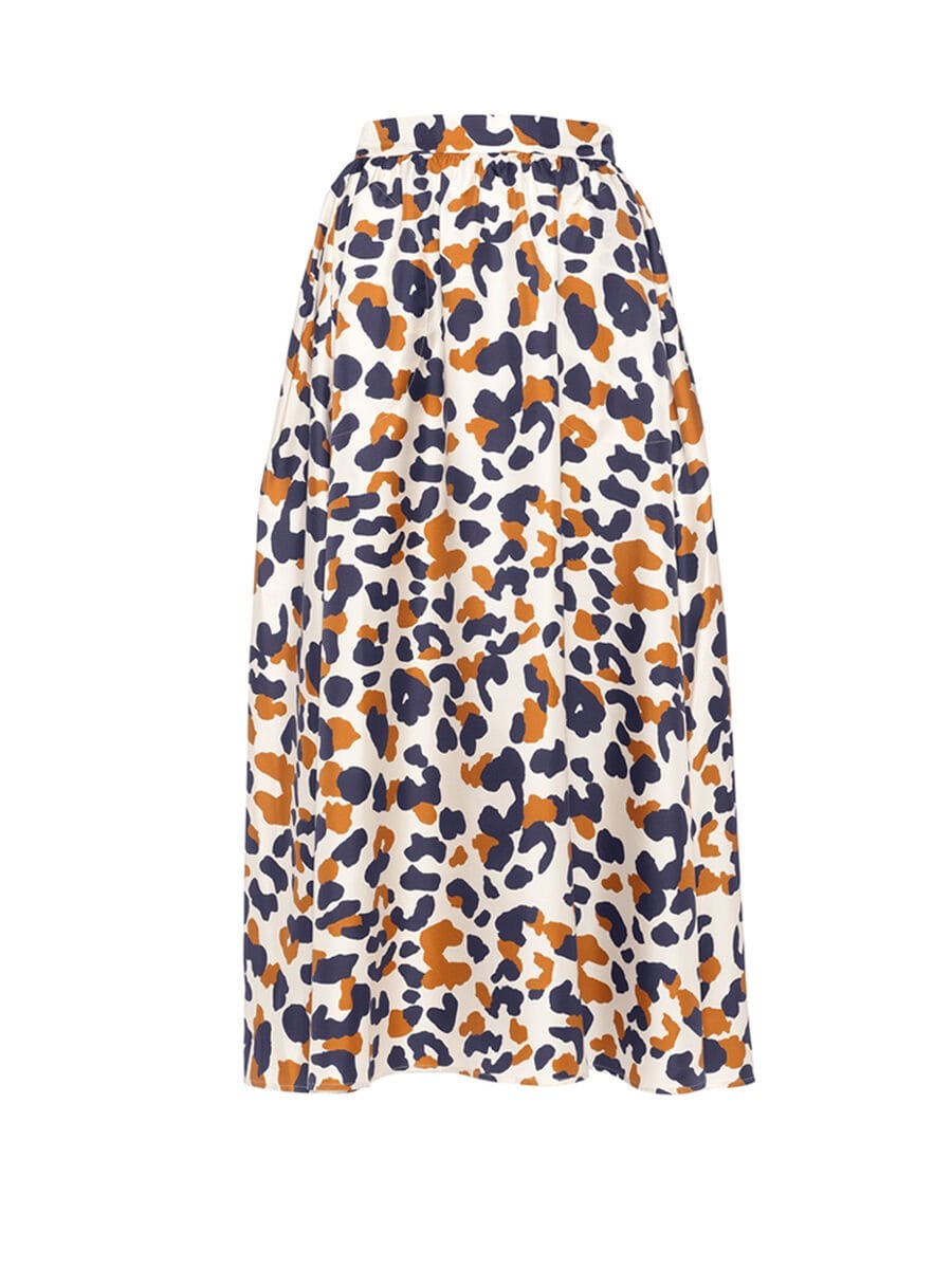 Rive - Jupe longue IMP COQUILLAGE SABLE FIN - ERES