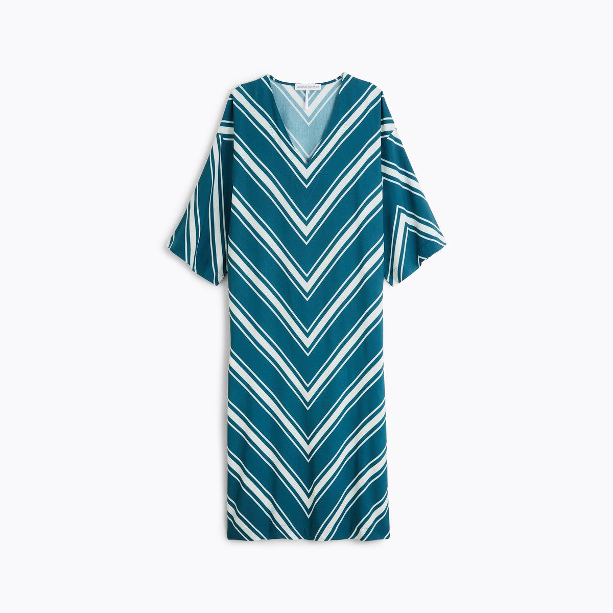 Ambre -Robe longue effet Kaftan - Laurence Tavernier
