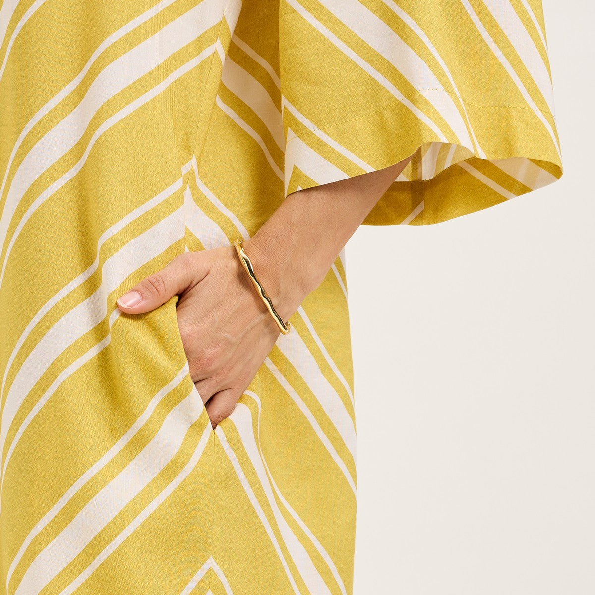 Ambre -Robe longue effet Kaftan - Laurence Tavernier
