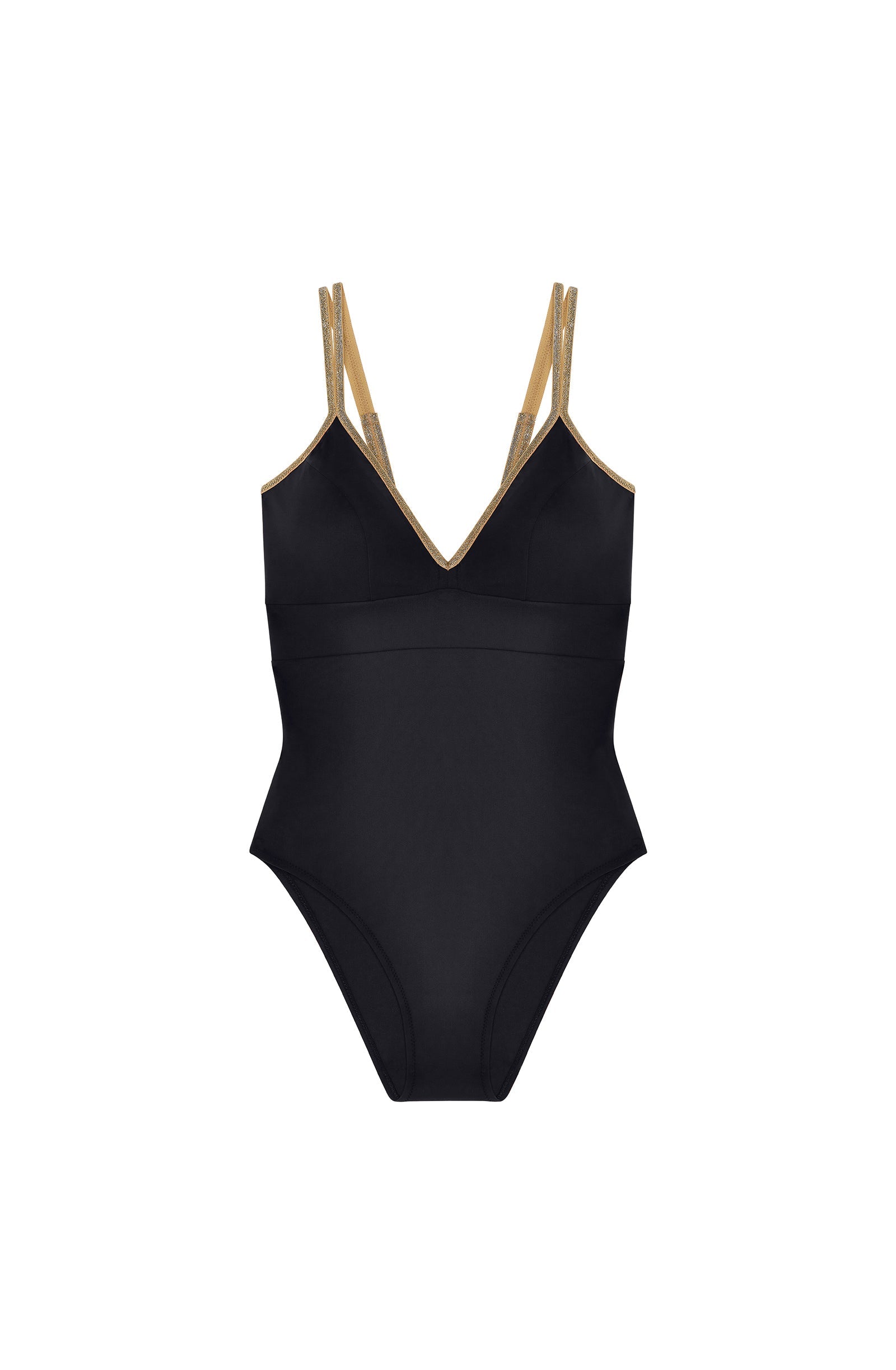 Laos - Maillot de bain une pièce brassière lurex - Pain de Sucre