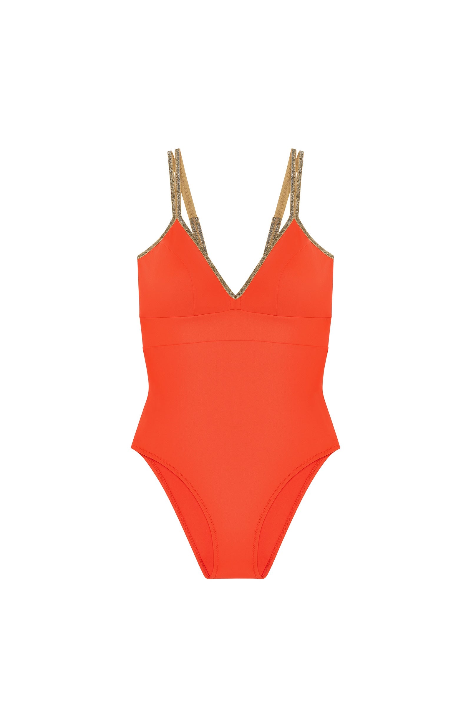 Laos - Maillot de bain une pièce brassière lurex - Pain de Sucre