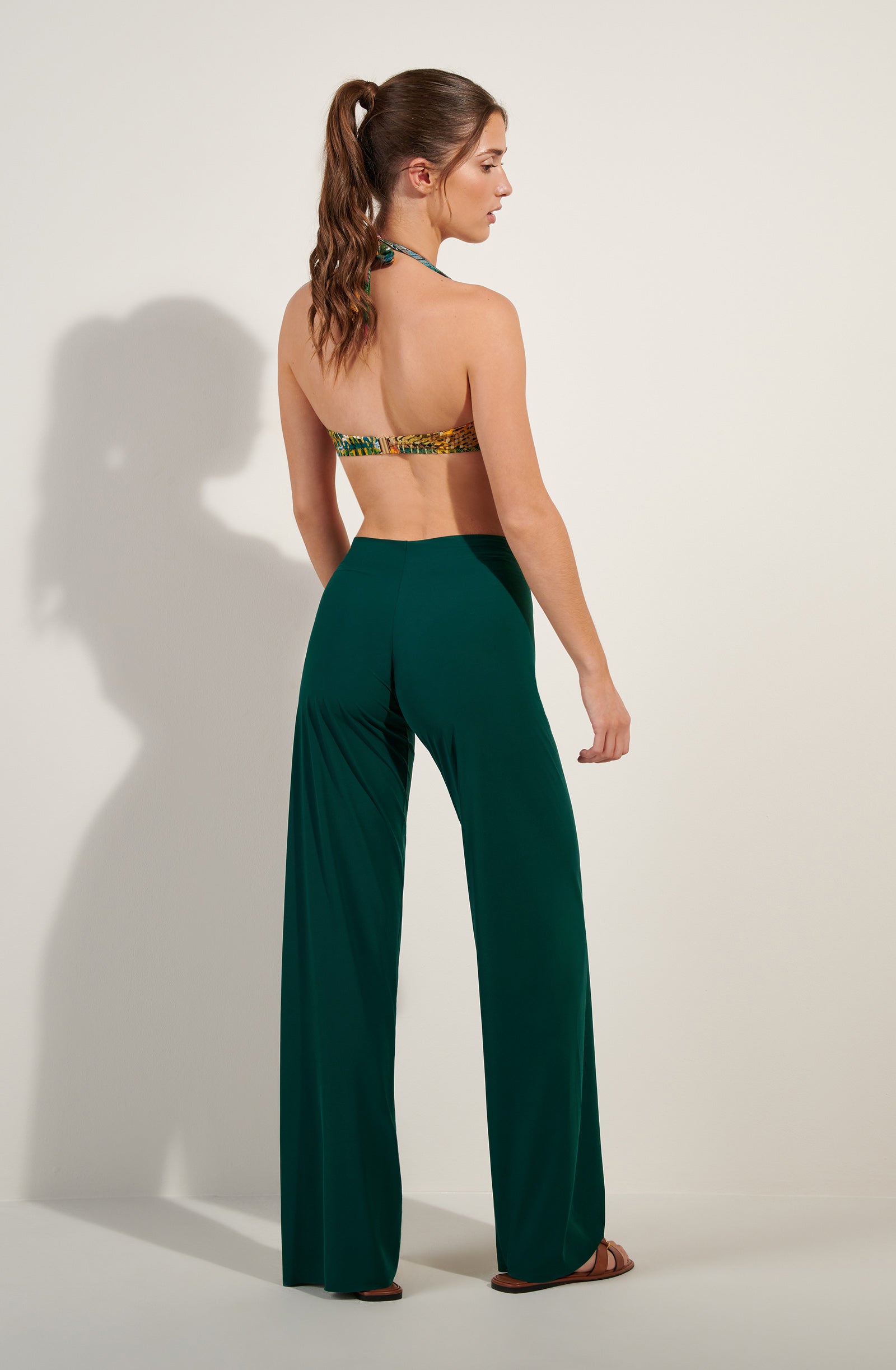 Myla - Pantalon ample en voile léger - Pain de Sucre