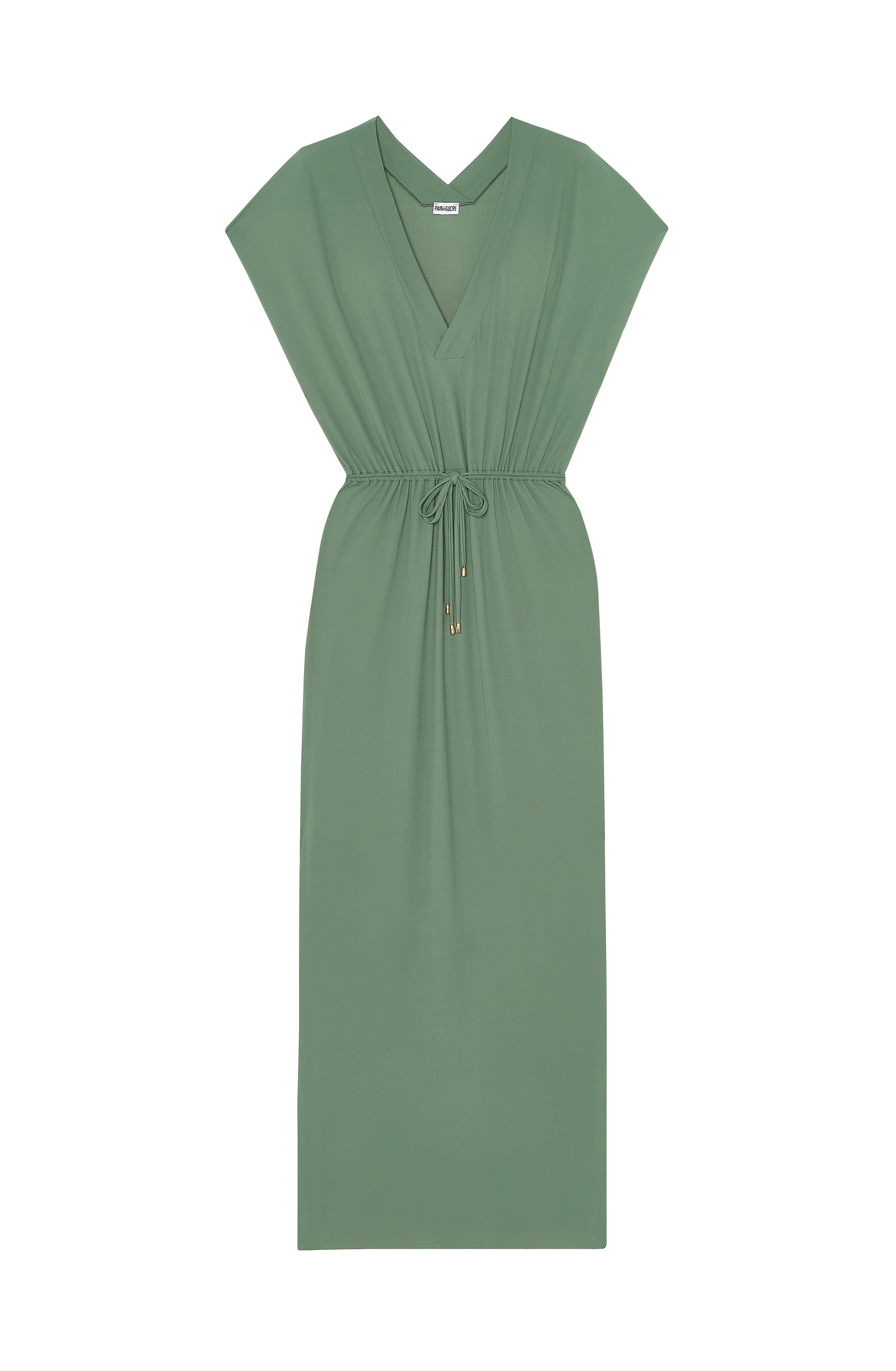 Taya - Longue robe ample en voile léger - Pain de Sucre