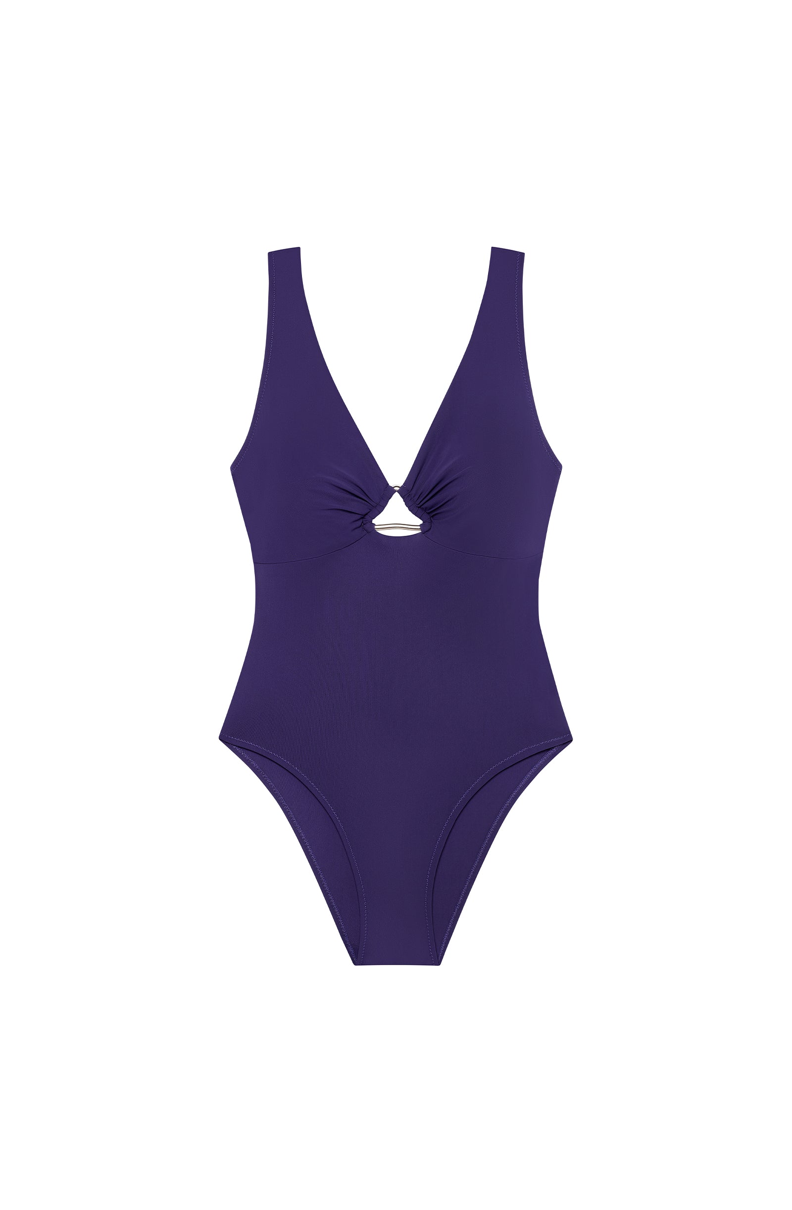 Delle - Maillot de bain une pièce nageur à bijoux purple - Pain de Sucre