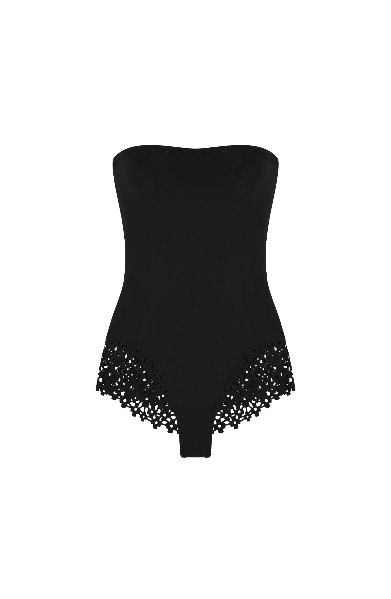 Harmonie - Maillot de bain une pièce bandeau noir - Pain de Sucre