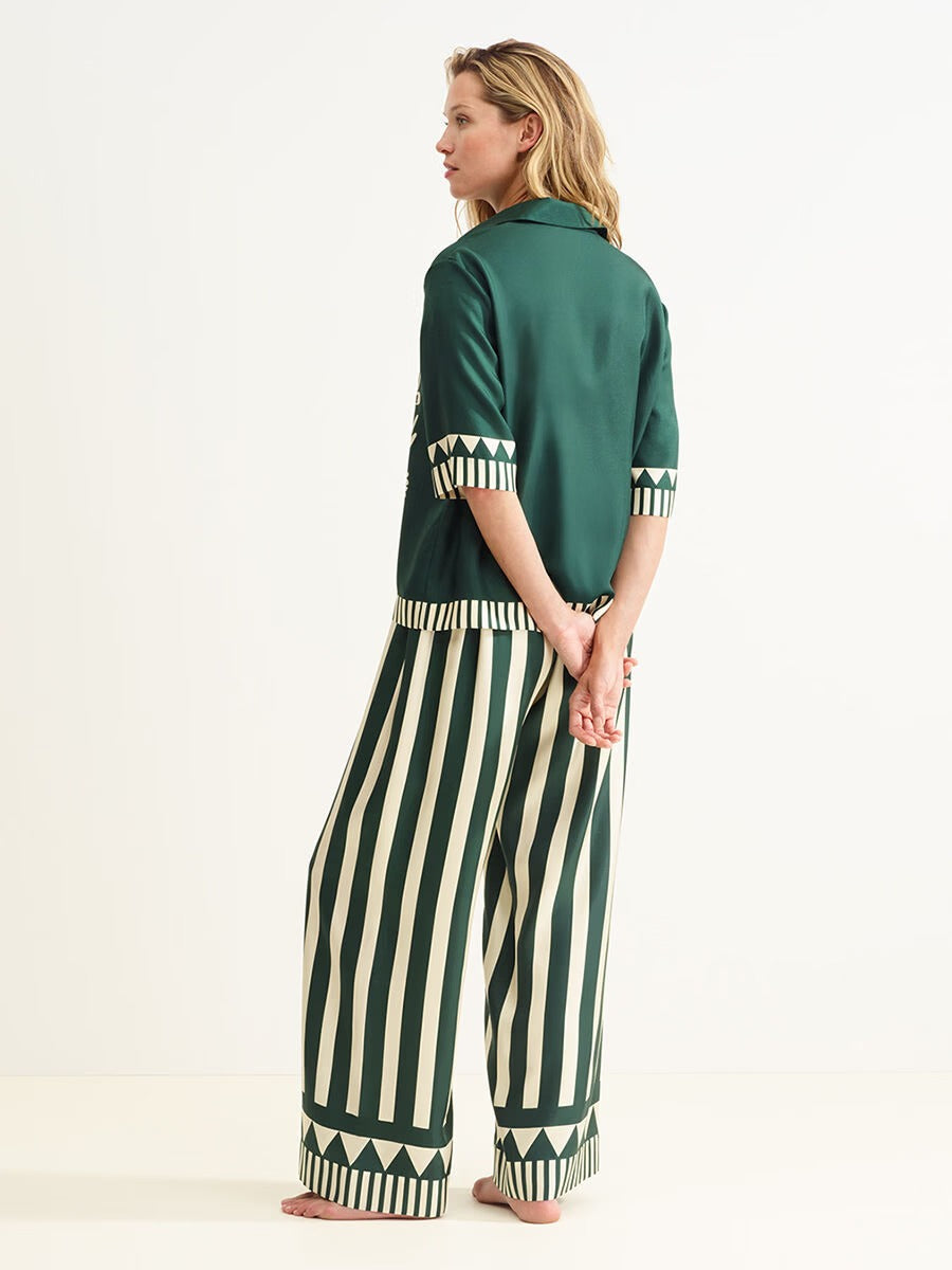 Emeraude & Pacha - Pantalon et chemise Scarabée / Panama - ERES