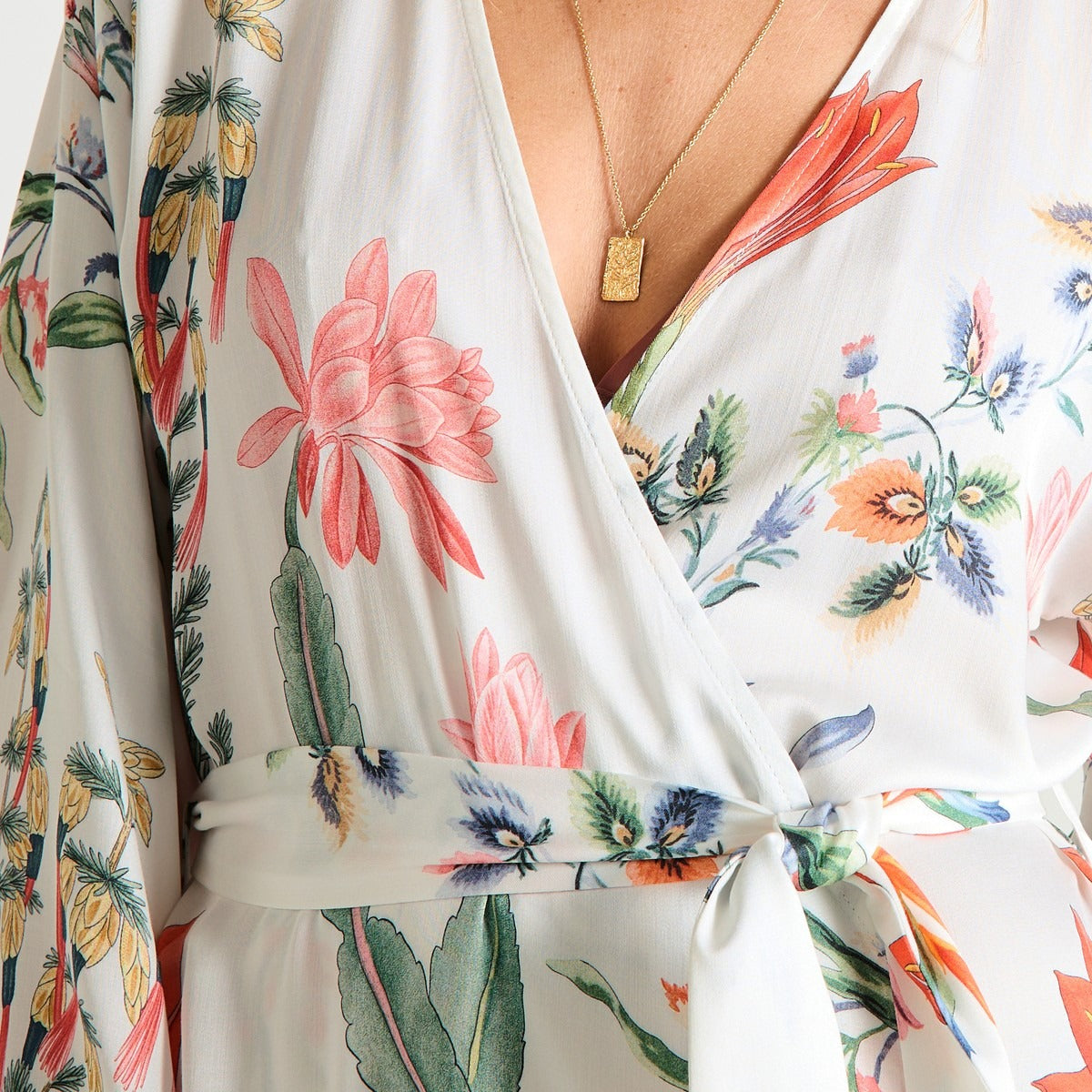 Èze - Kimono long - Laurence Tavernier