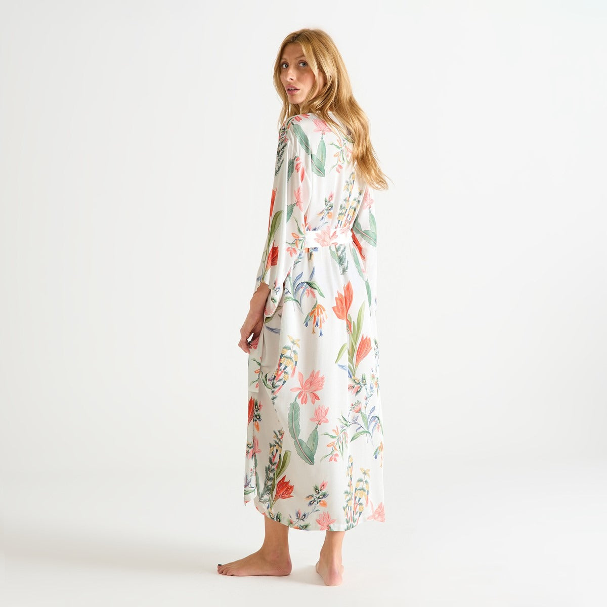 Èze - Kimono long - Laurence Tavernier