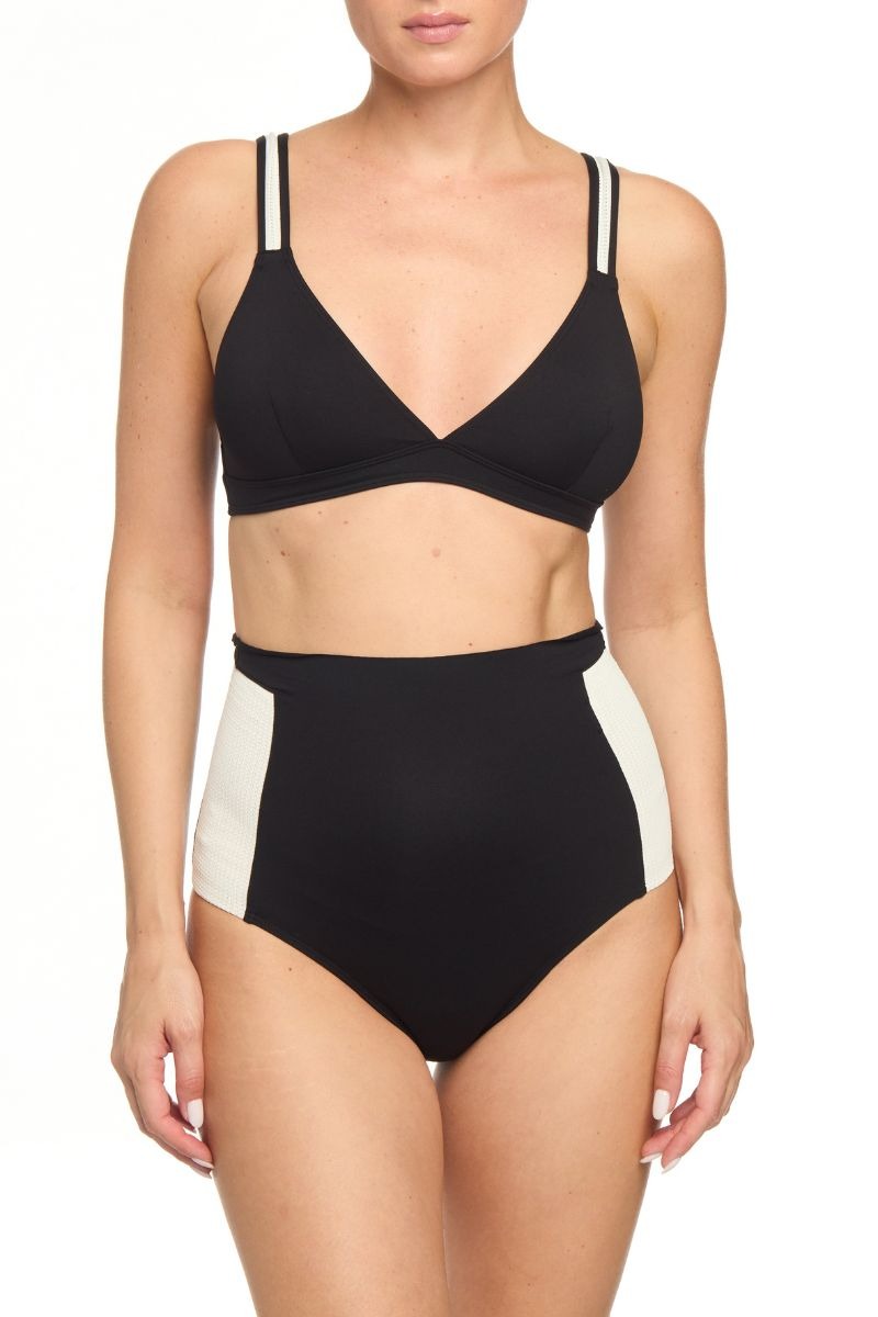 Gatsby - Maillot de bain deux pièces soutien-gorge triangle & culotte haute - DnuD