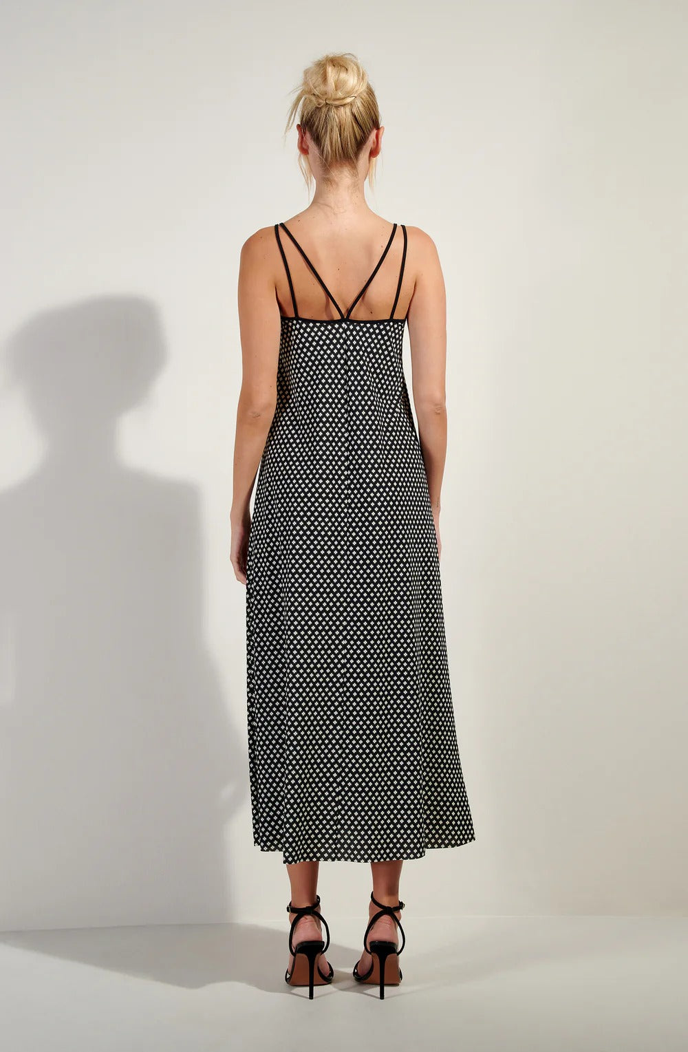 Jade - Robe longue évasée imprimé LIBERTY - Pain de Sucre