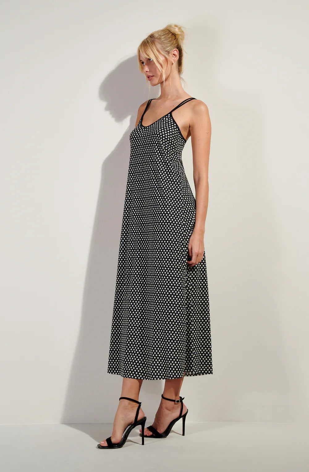 Jade - Robe longue évasée imprimé LIBERTY - Pain de Sucre
