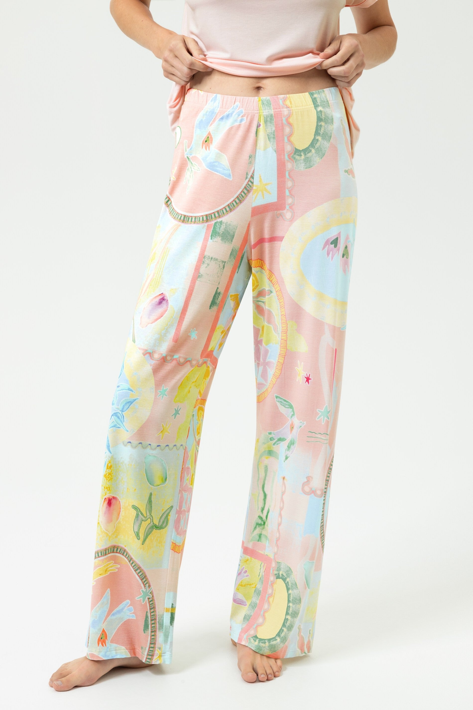 1210103 1220123 - Ensemble de Pyjama imprimé Breezy Blue - Mey