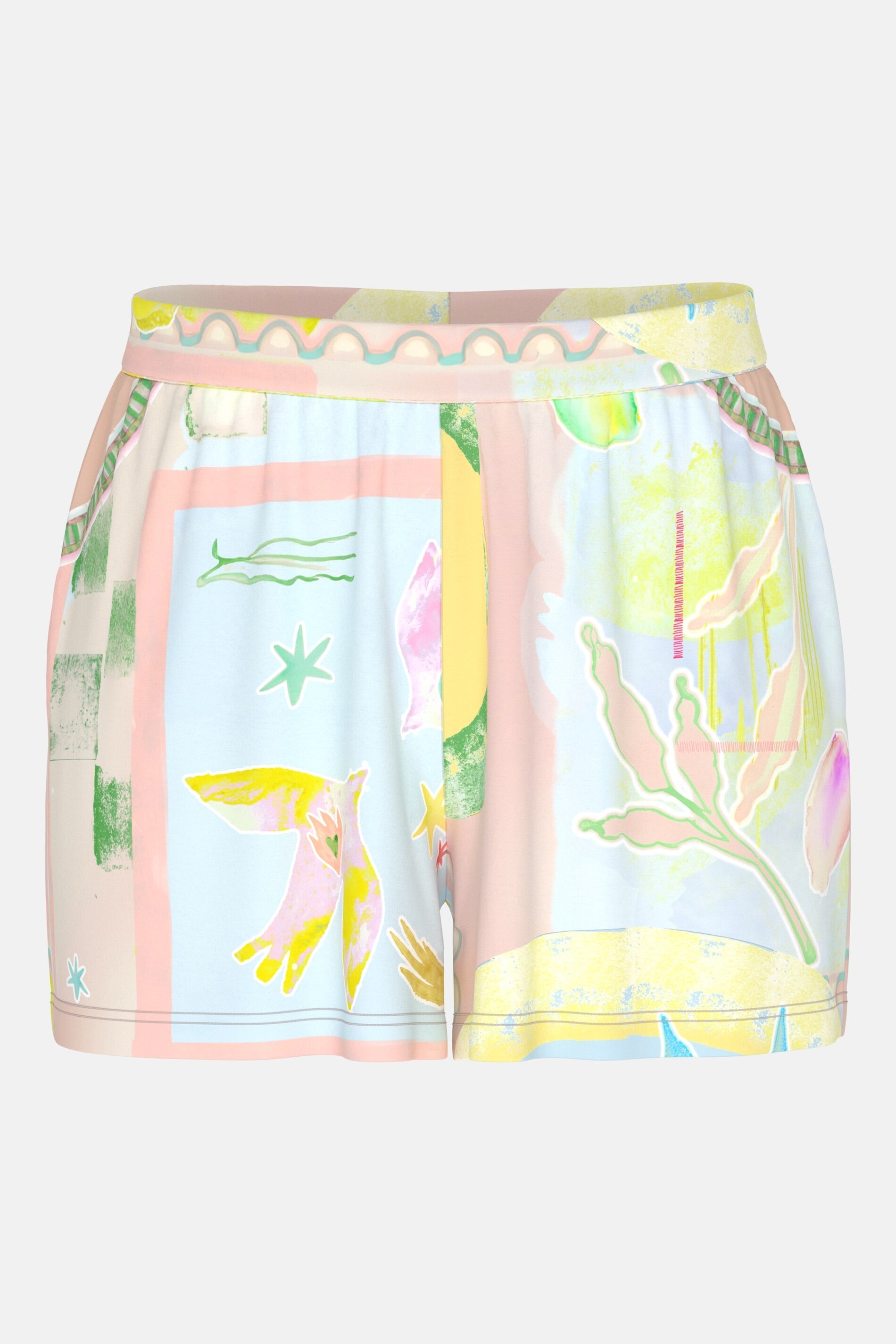 1210116 1220122 - Pyjama short Jaune - MEY