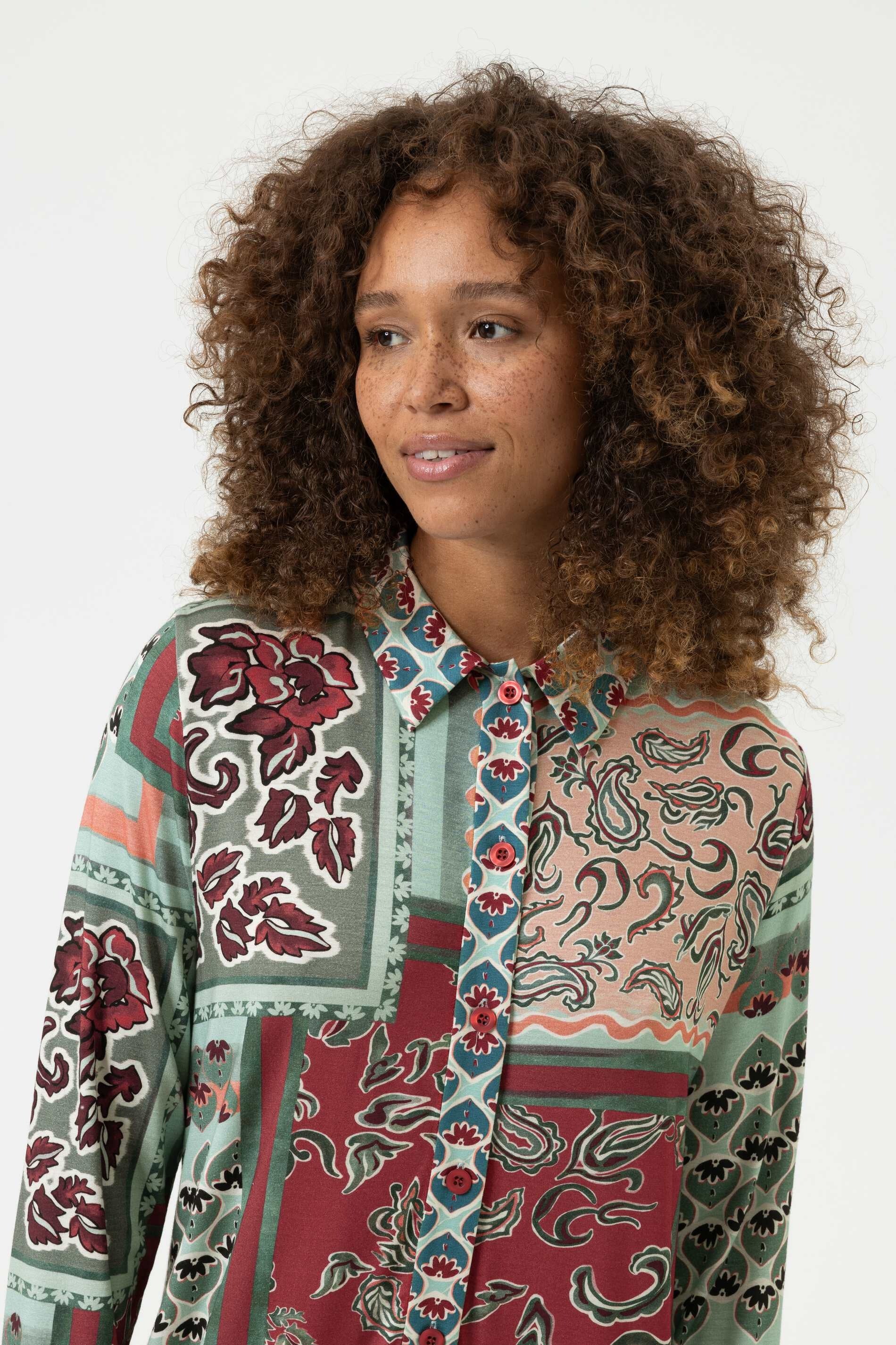 Serie Mystical Maze - Chemise de nuit boutonnée imprimé 1230072 - Mey
