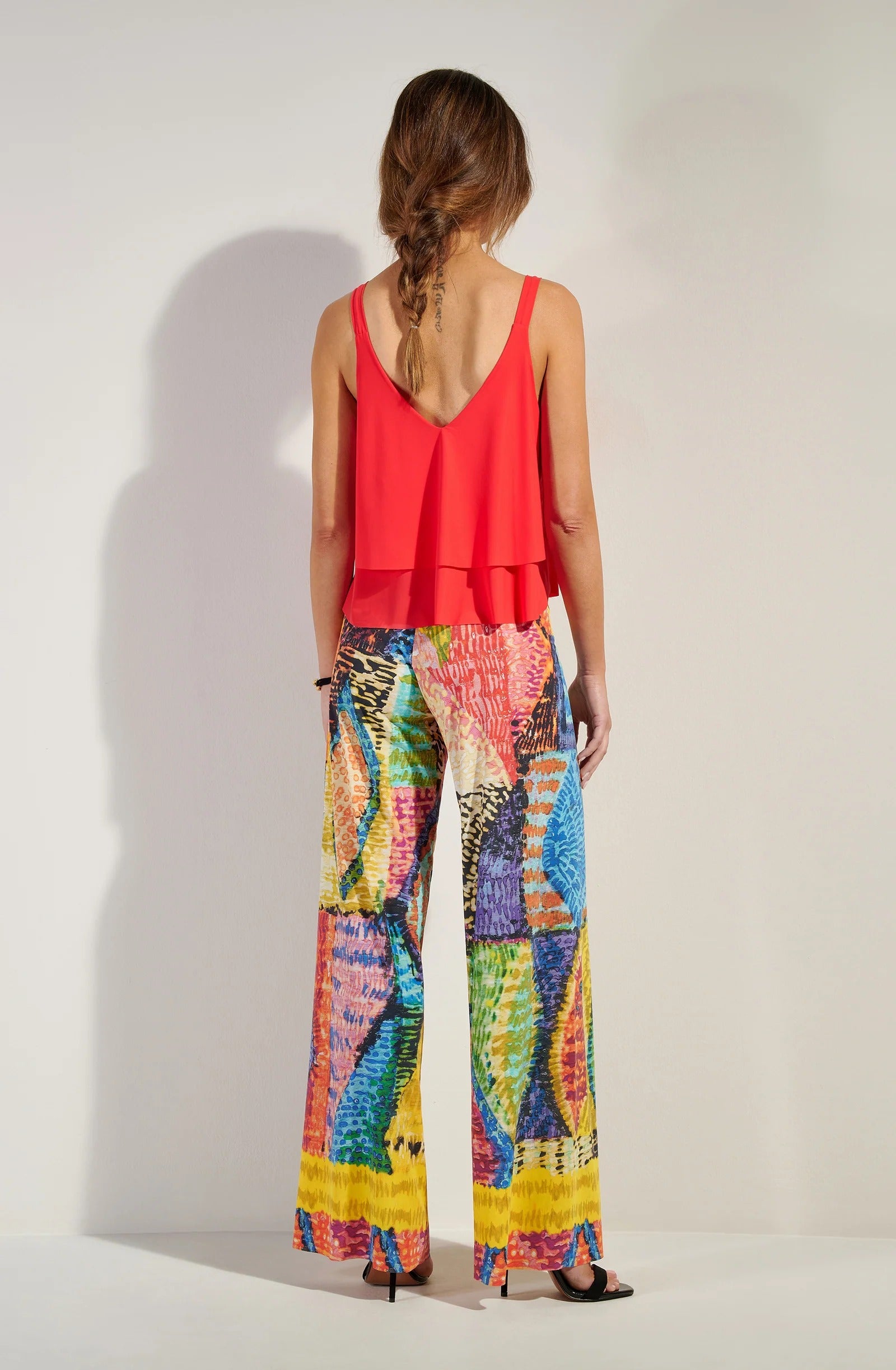 Patie 09 - Pantalon fluide imprimé HOLI - Pain de Sucre