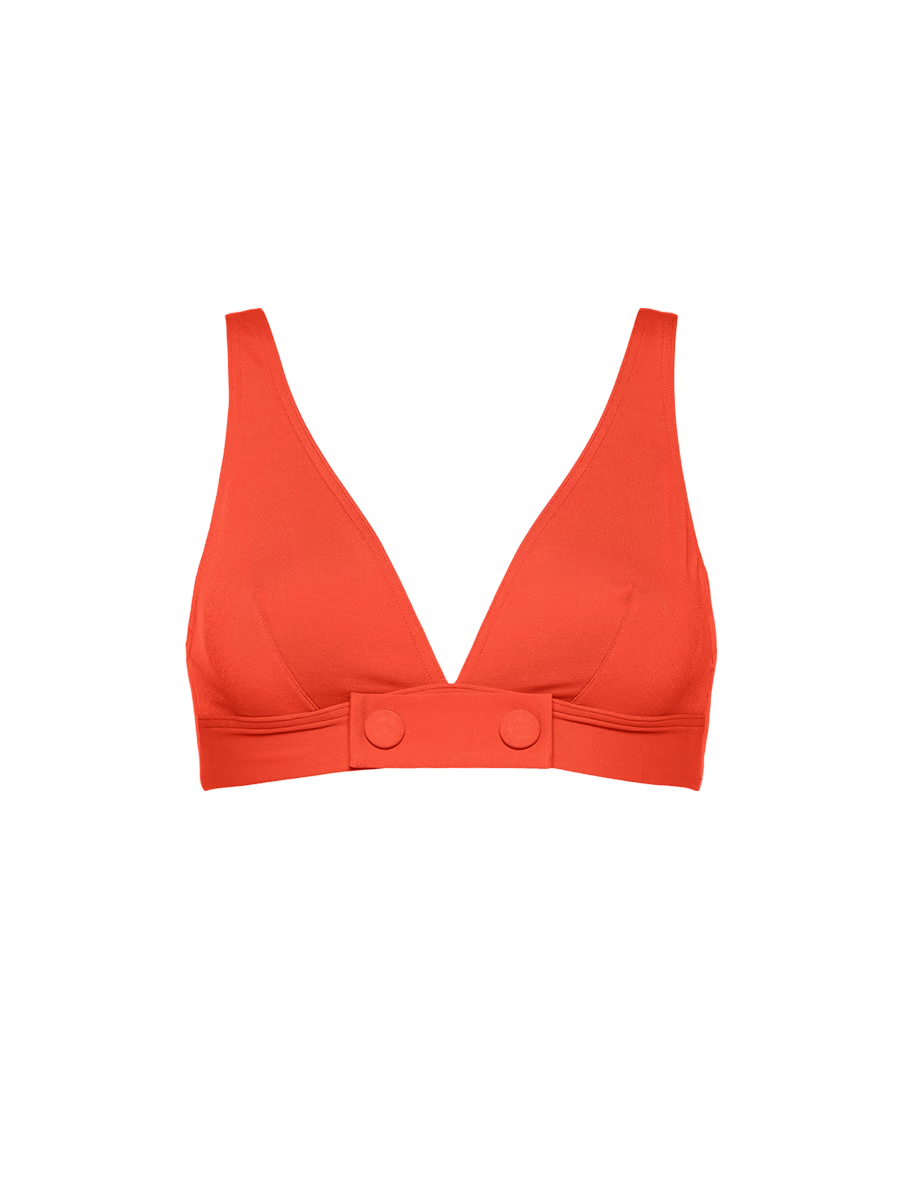 Charme & Succes - Maillot de bain deux pièces triangle emboitant Rooibos - ERES