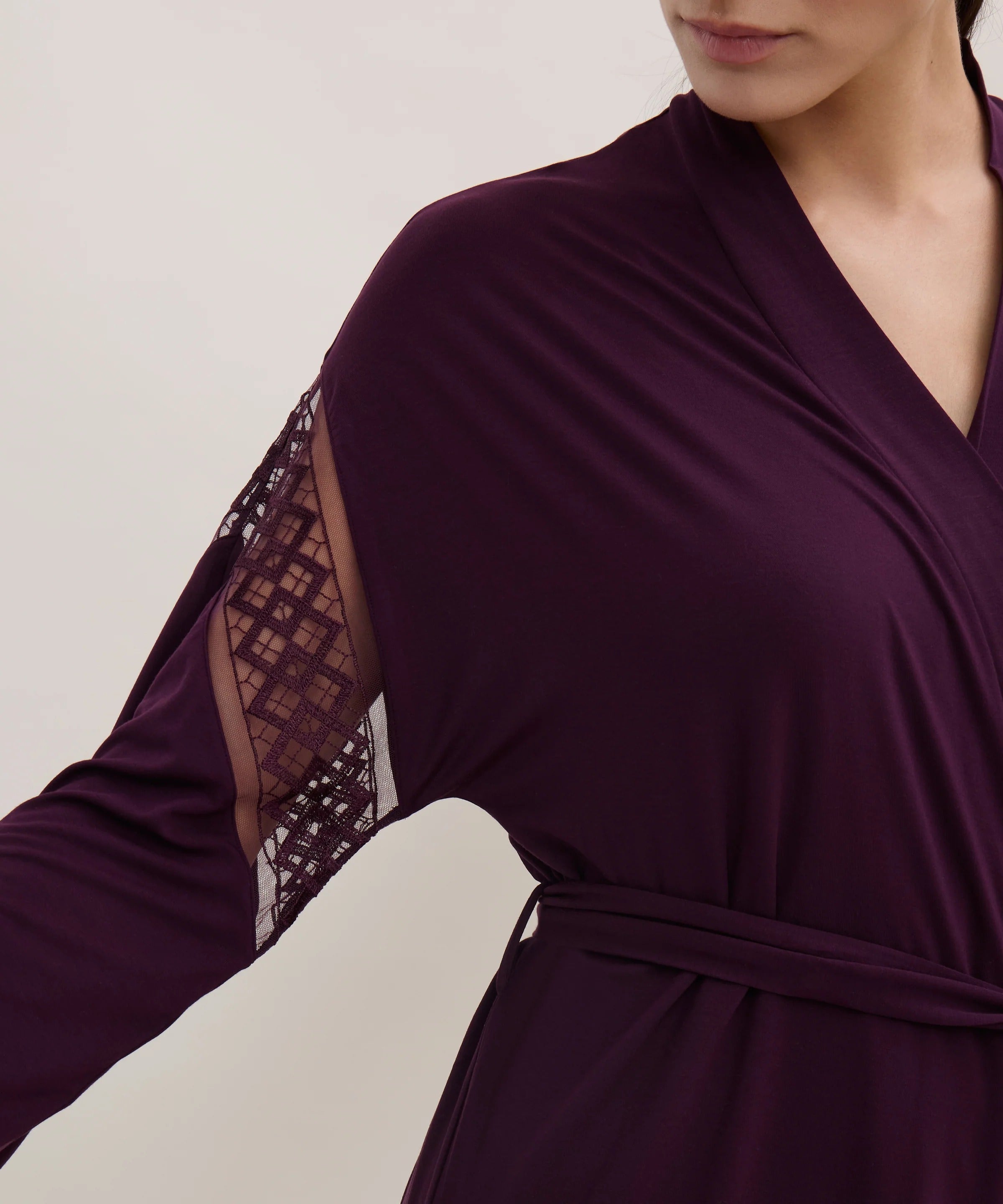 Sweet Obsession - Kimono Deep Berry - Aubade