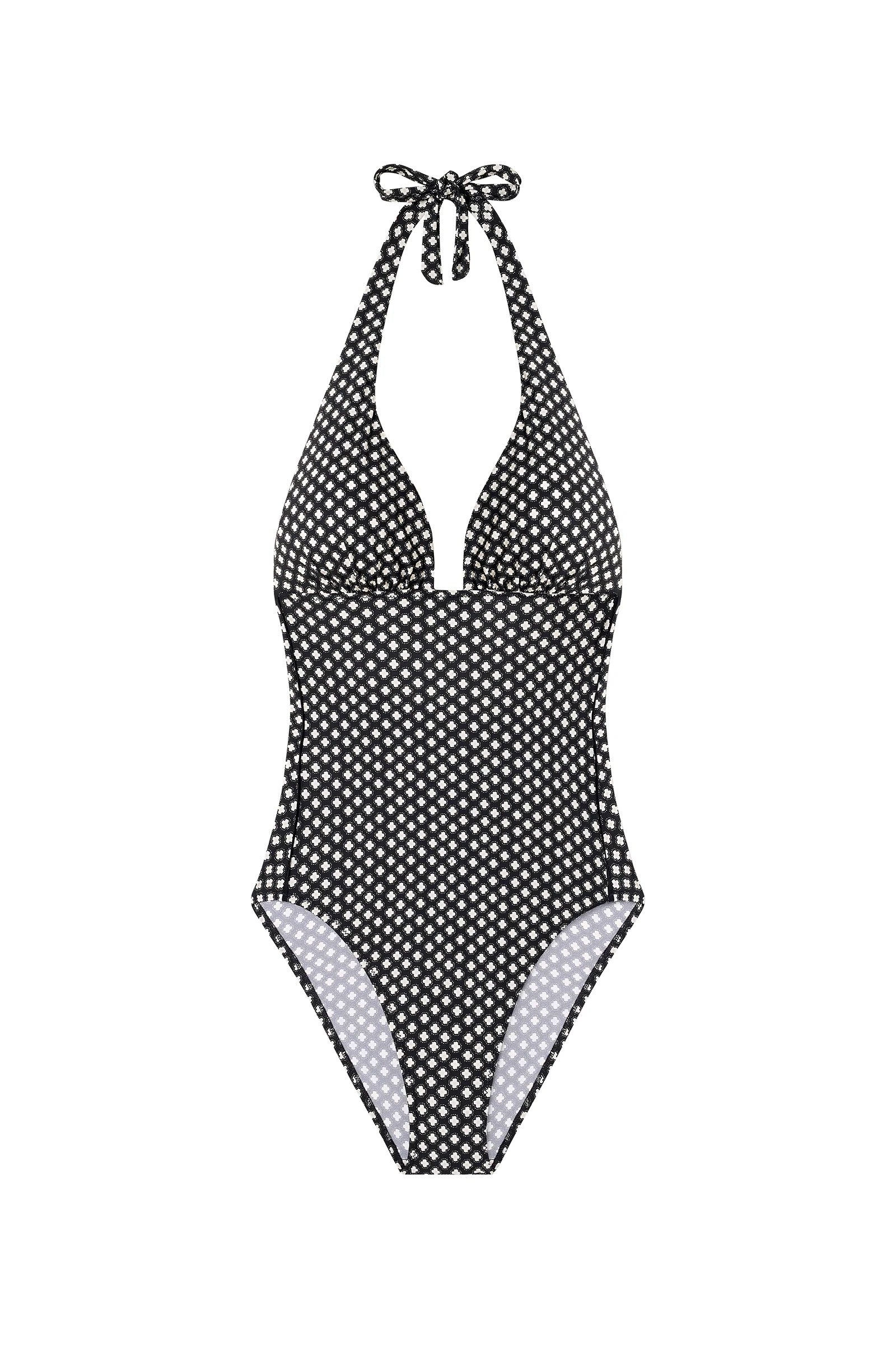 Norma - Maillot de bain une pièce dos nu imprimé LIBERTY - Pain de Sucre