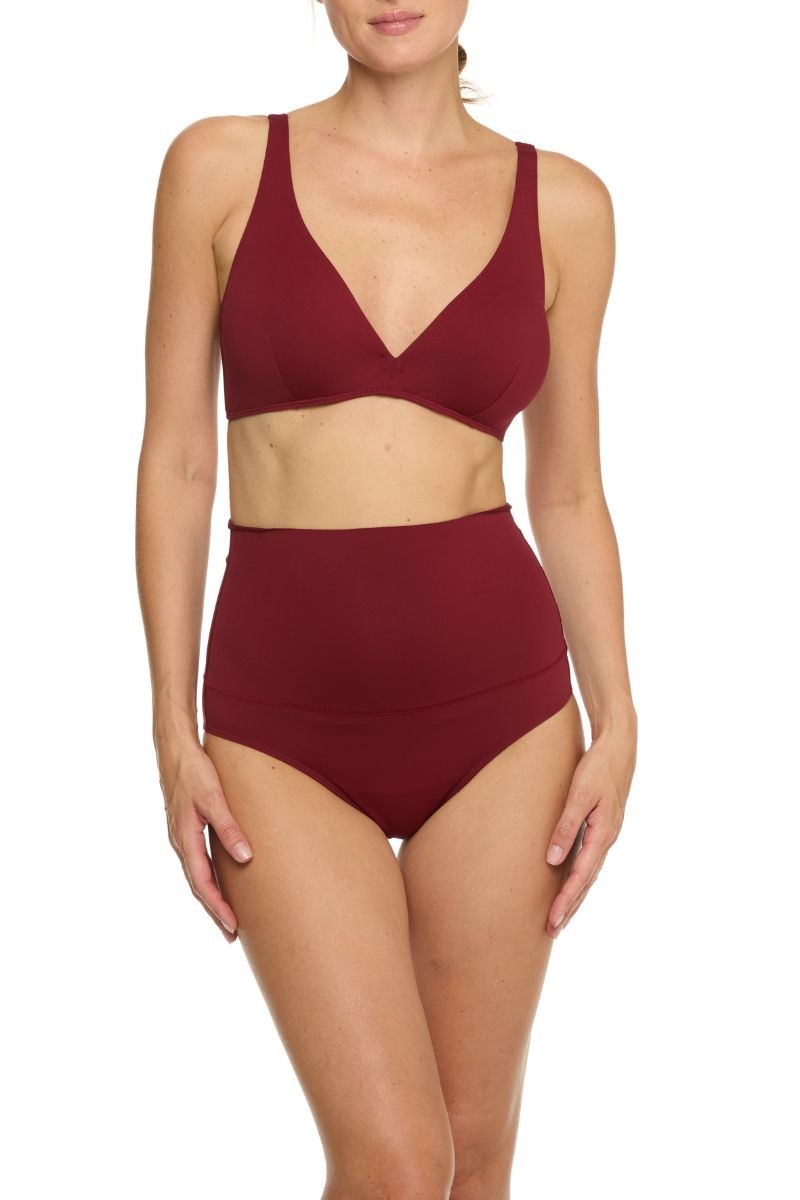 Indispensables - Soutien-gorge triangle armatures & culotte haute - DnuD