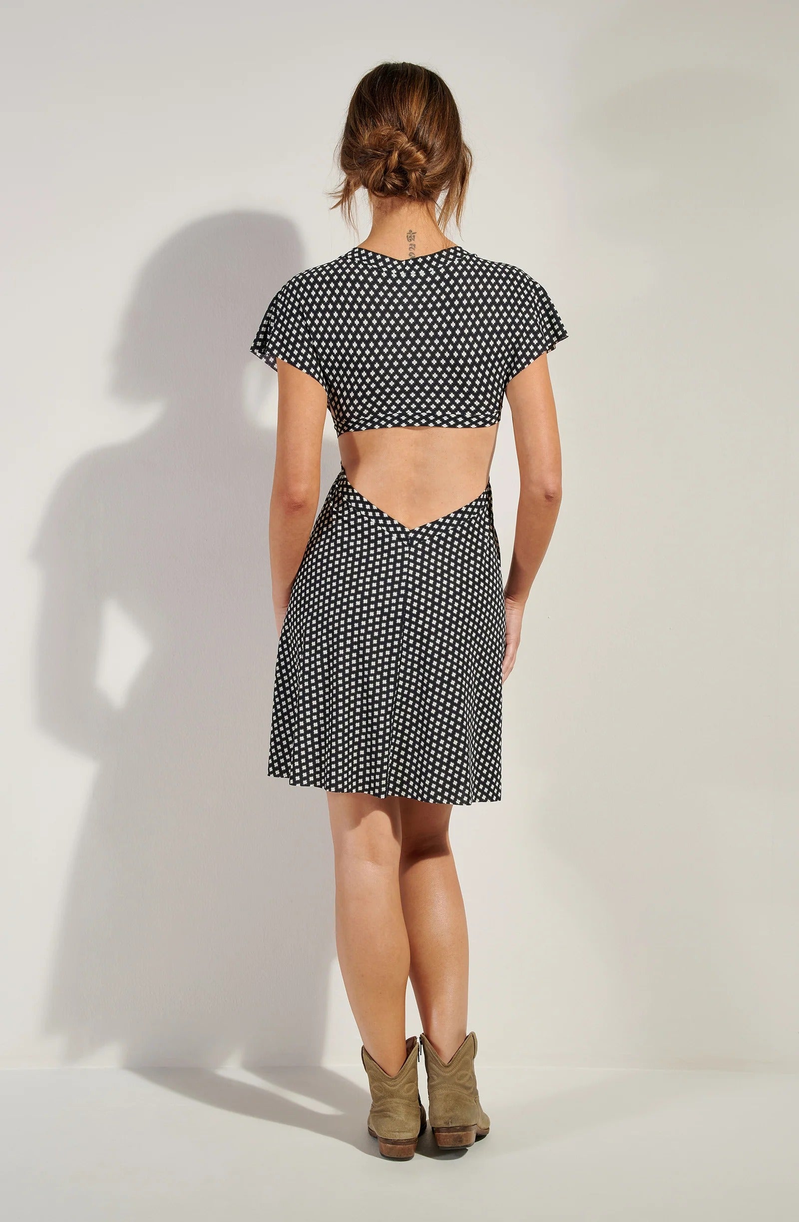 Renata - Robe courte imprimé LIBERTY - Pain de Sucre