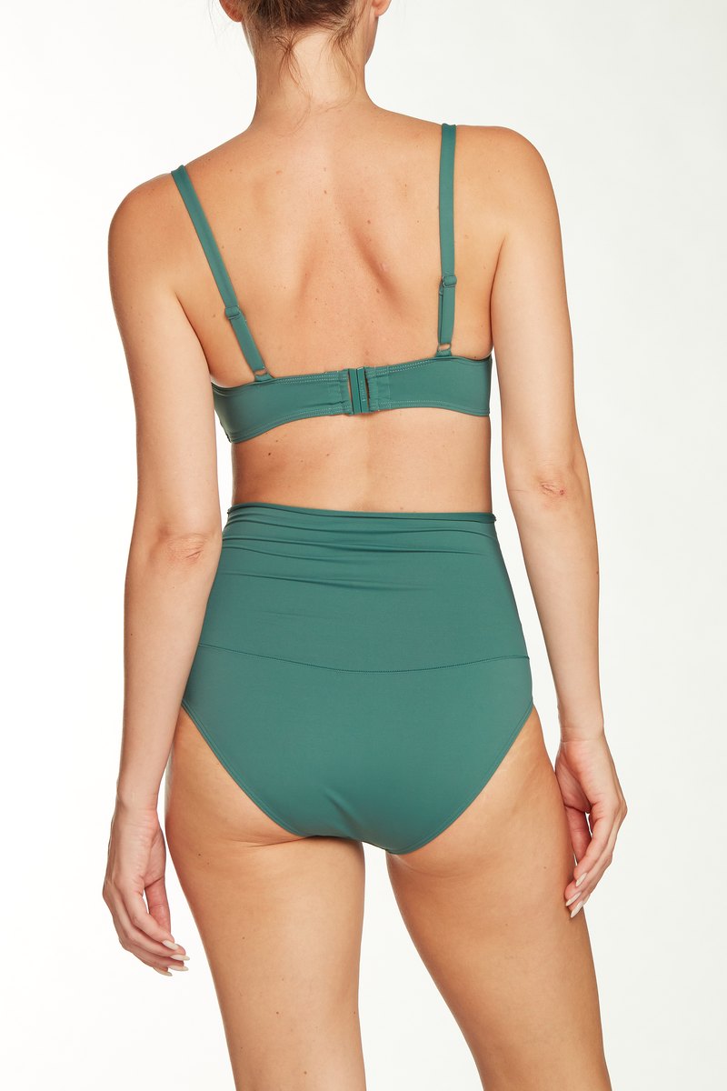 Indispensables - Maillot deux pièces brassière corset & culotte taille haute - DnuD