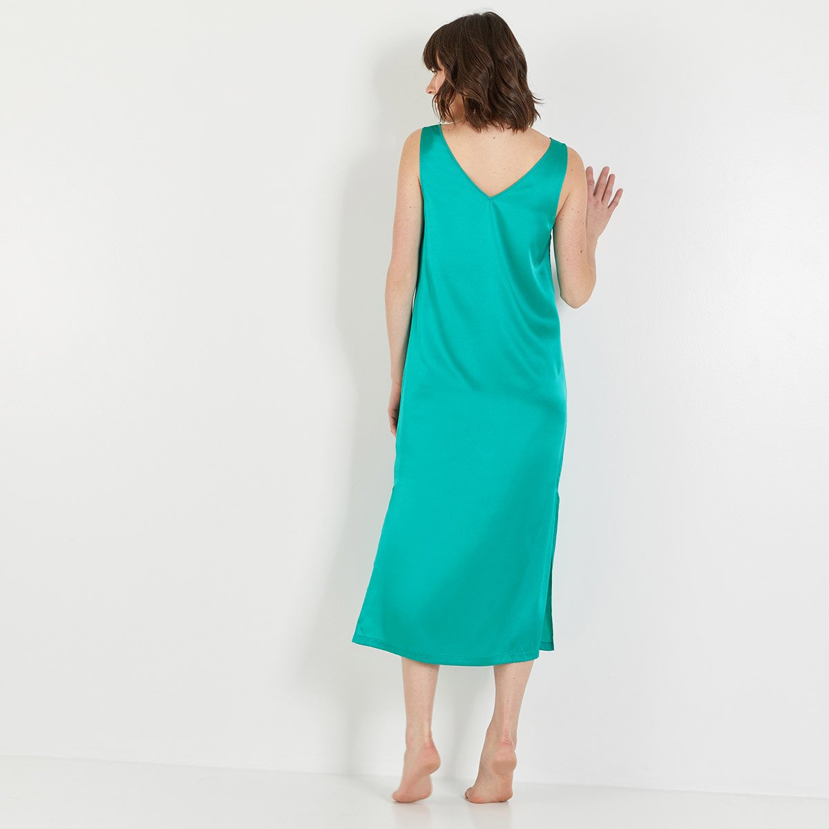 REVE DE SOIE - CHEMISE DE NUIT LONGUE - LAURENCE TAVERNIER