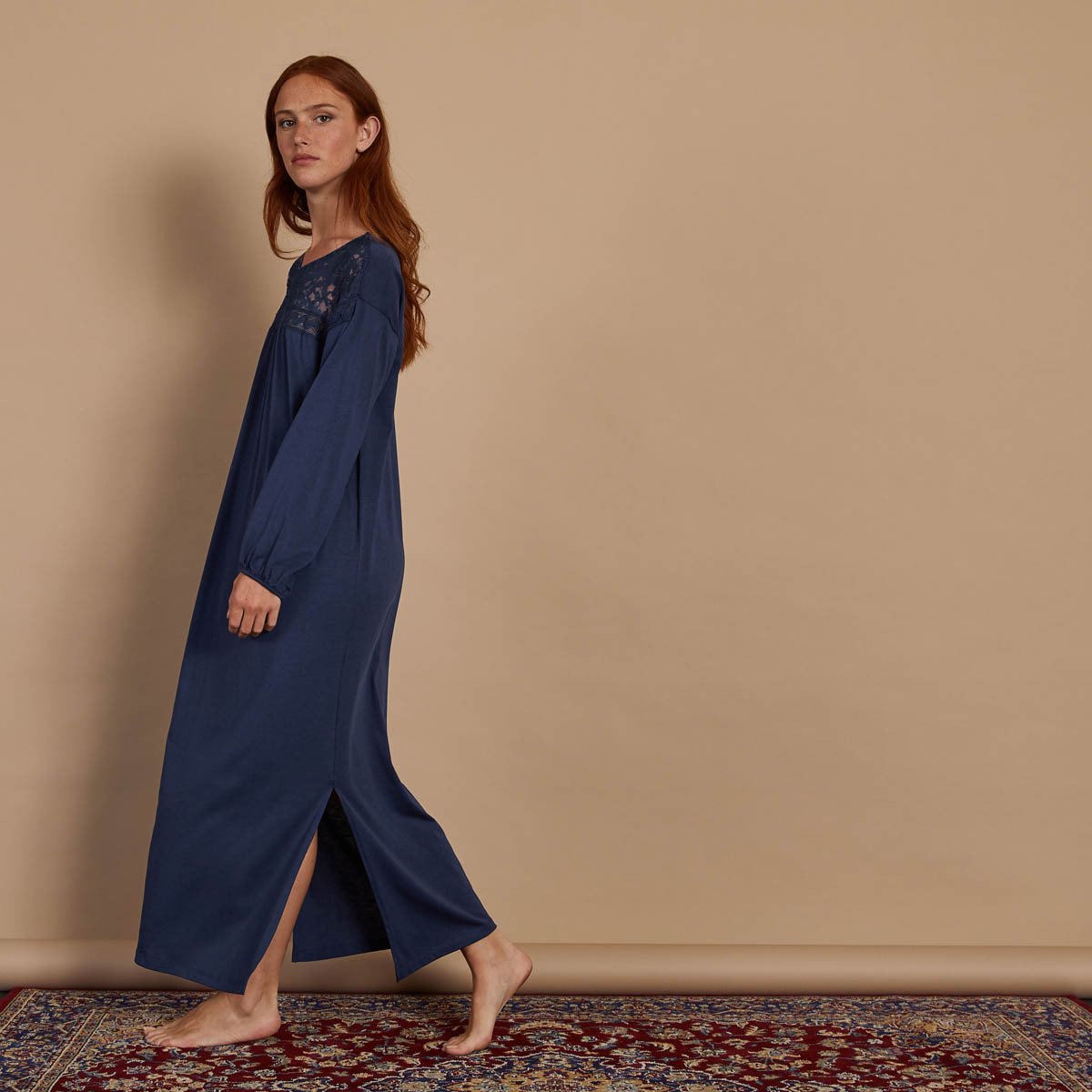 DIVINE - CHEMISE DE NUIT LONGUE - LAURENCE TAVERNIER