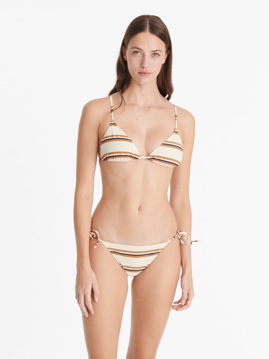 Flots & Navy - Maillot de bain 2 pièces RAYURE SABLE FIN - ERES