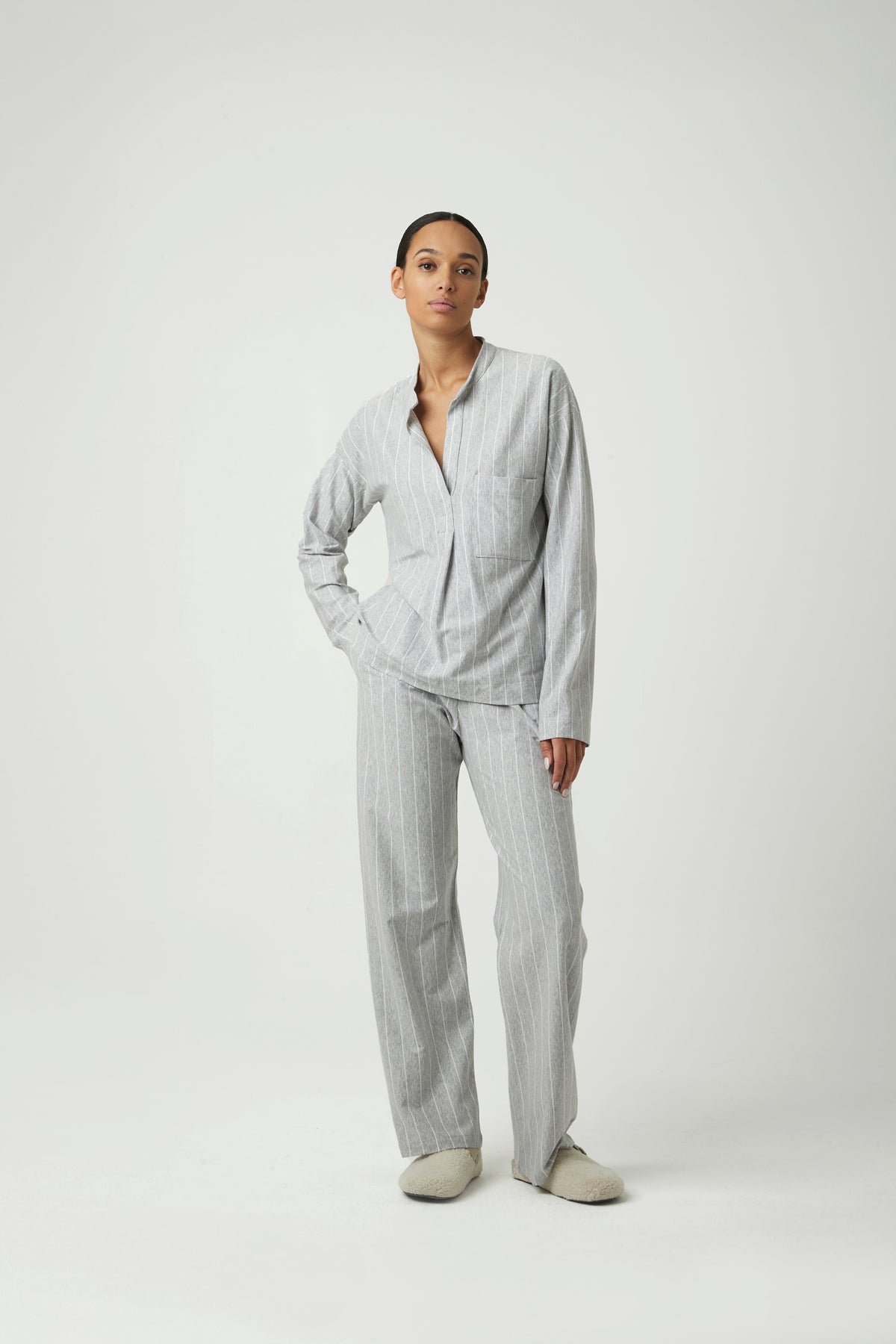 Izzie - Pyjama gris chiné - PLUTO