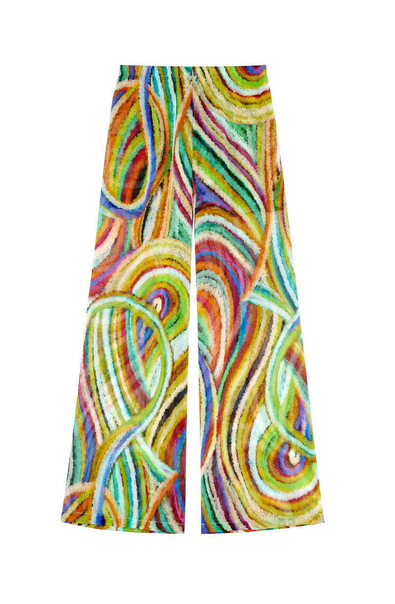 Pany - Pantalon ample imprimé MULTICOLORE - Pain de Sucre