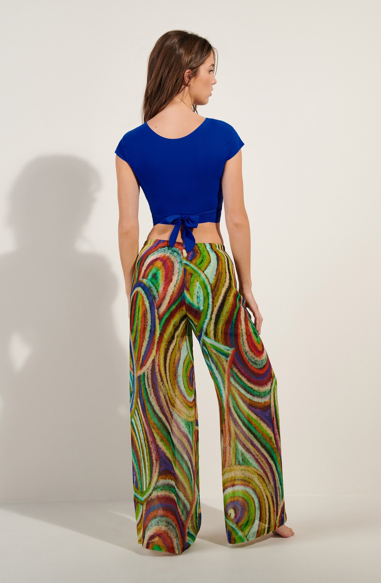 Pany - Pantalon ample imprimé MULTICOLORE - Pain de Sucre