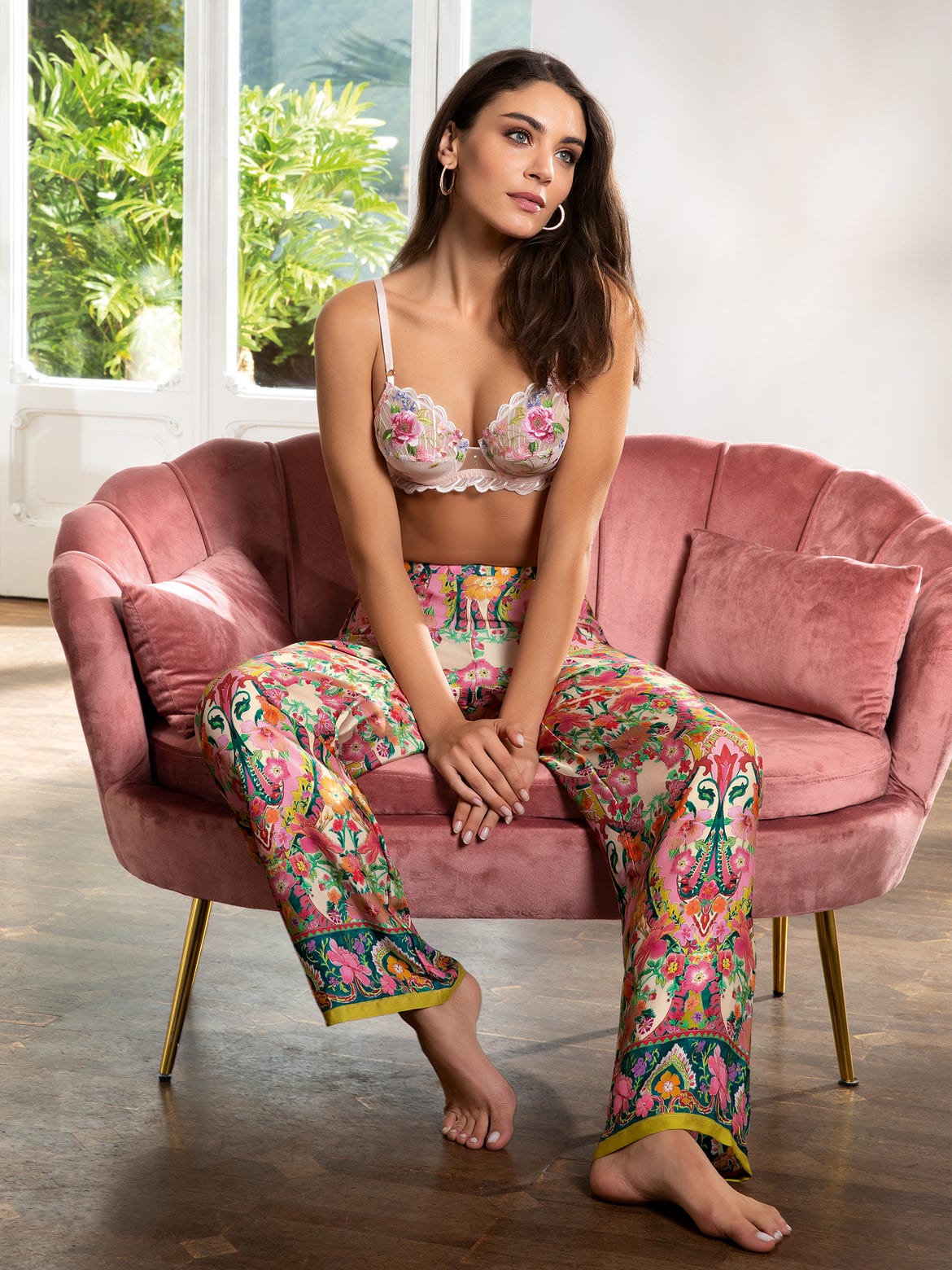 LIBERTINE EN FLEURS - Soutien-gorge armature - Lise Charmel