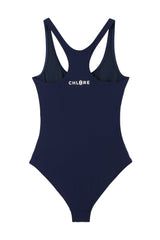 DOCKS - Maillot 1 Pièce Summer Navy - Chlore