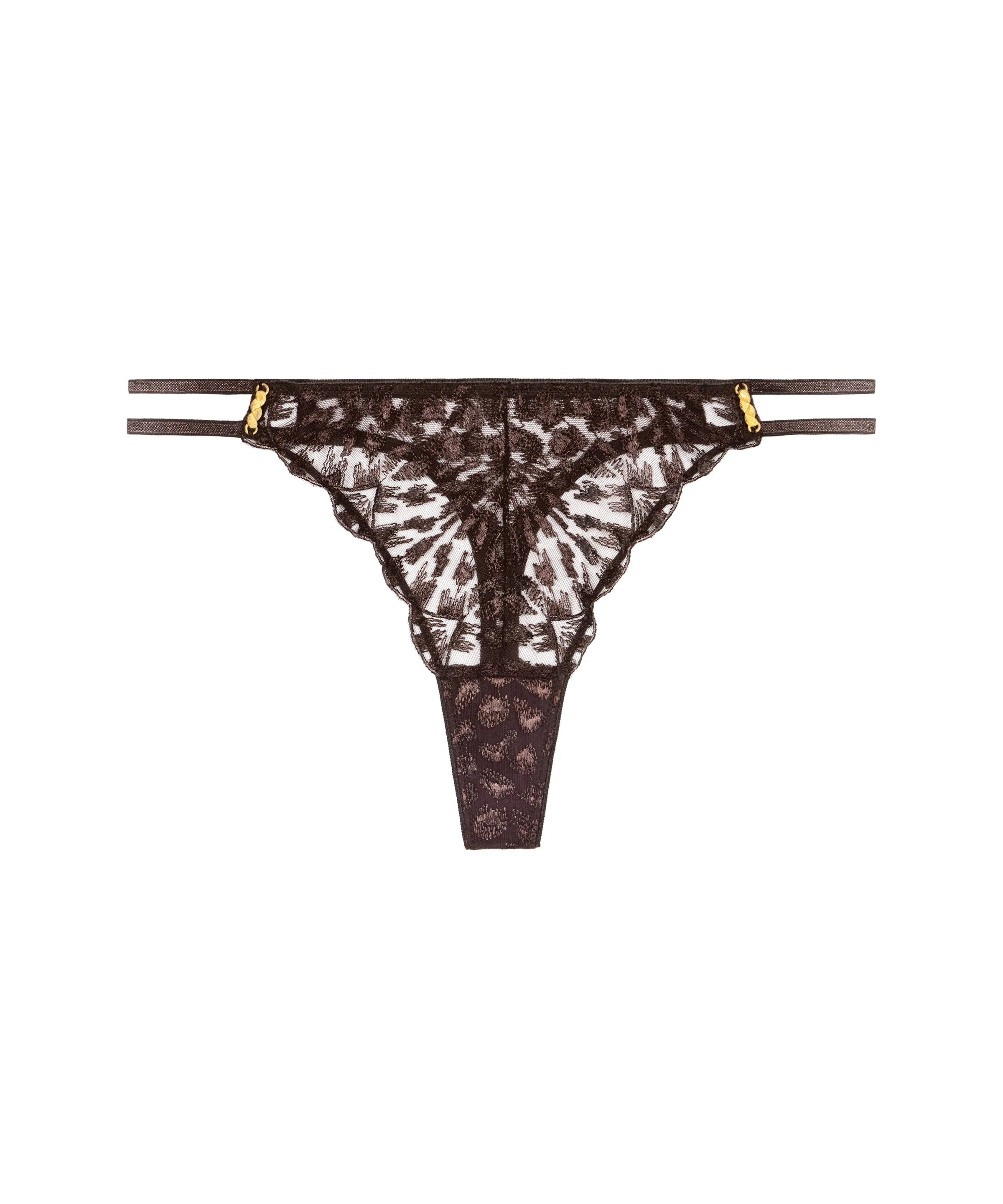Crazy in Love - Culotte Italienne/ Shorty/ Tanga Brown / Pink - Aubade