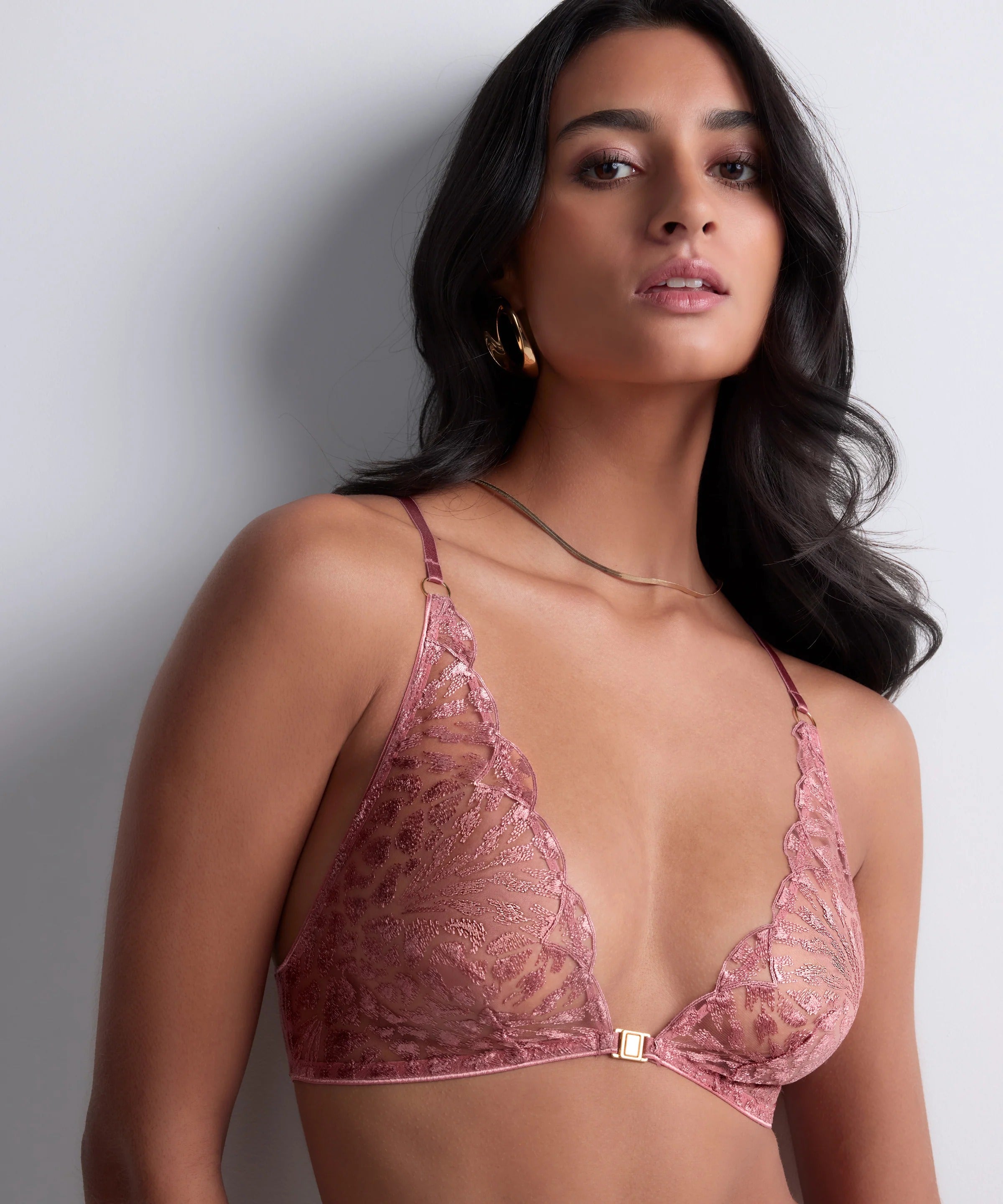 Crazy in Love - Soutien-gorge Triangle bralette Warm Pink - Aubade