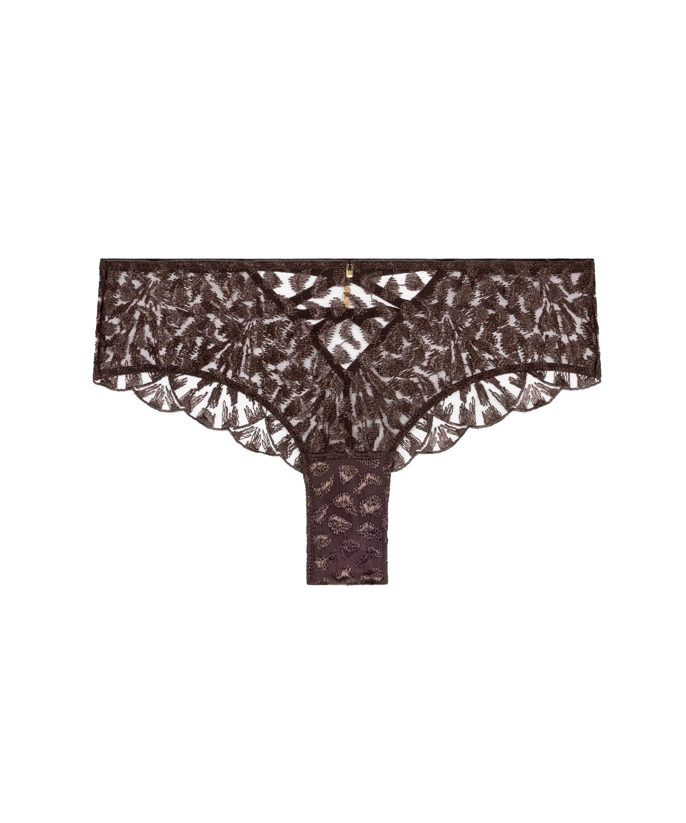 Crazy in Love - Culotte Italienne/ Shorty/ Tanga Brown / Pink - Aubade