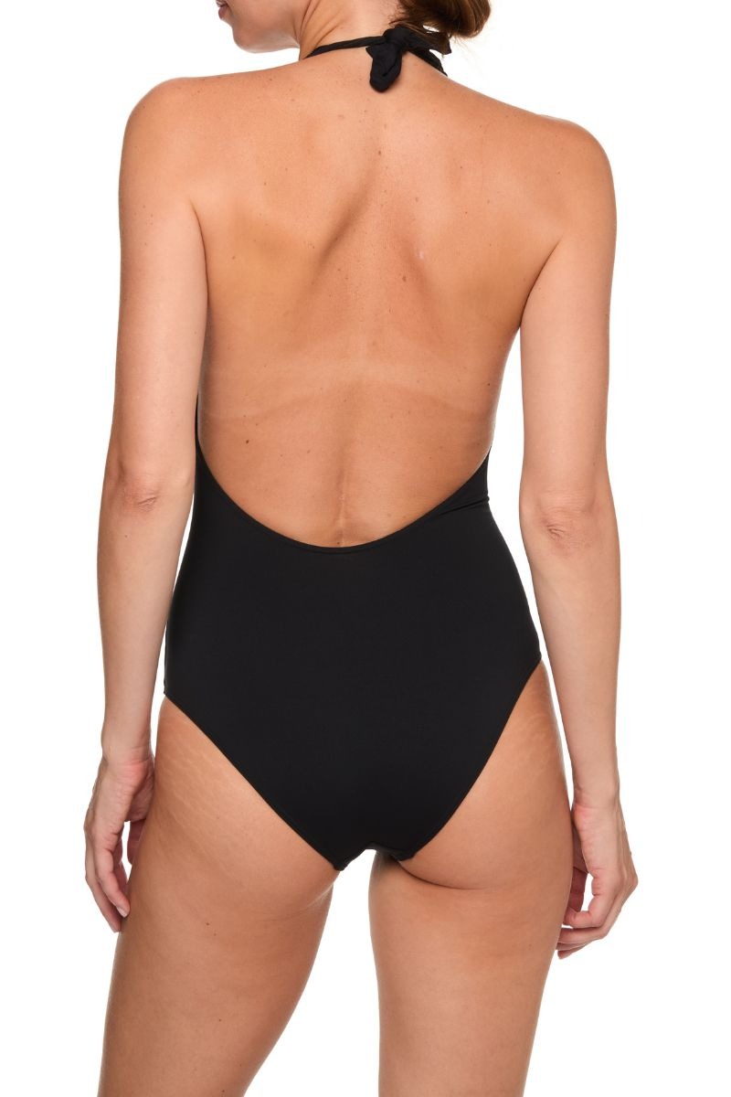 Mix- Maillot  1 pièce décolleté tour de cou - DnuD