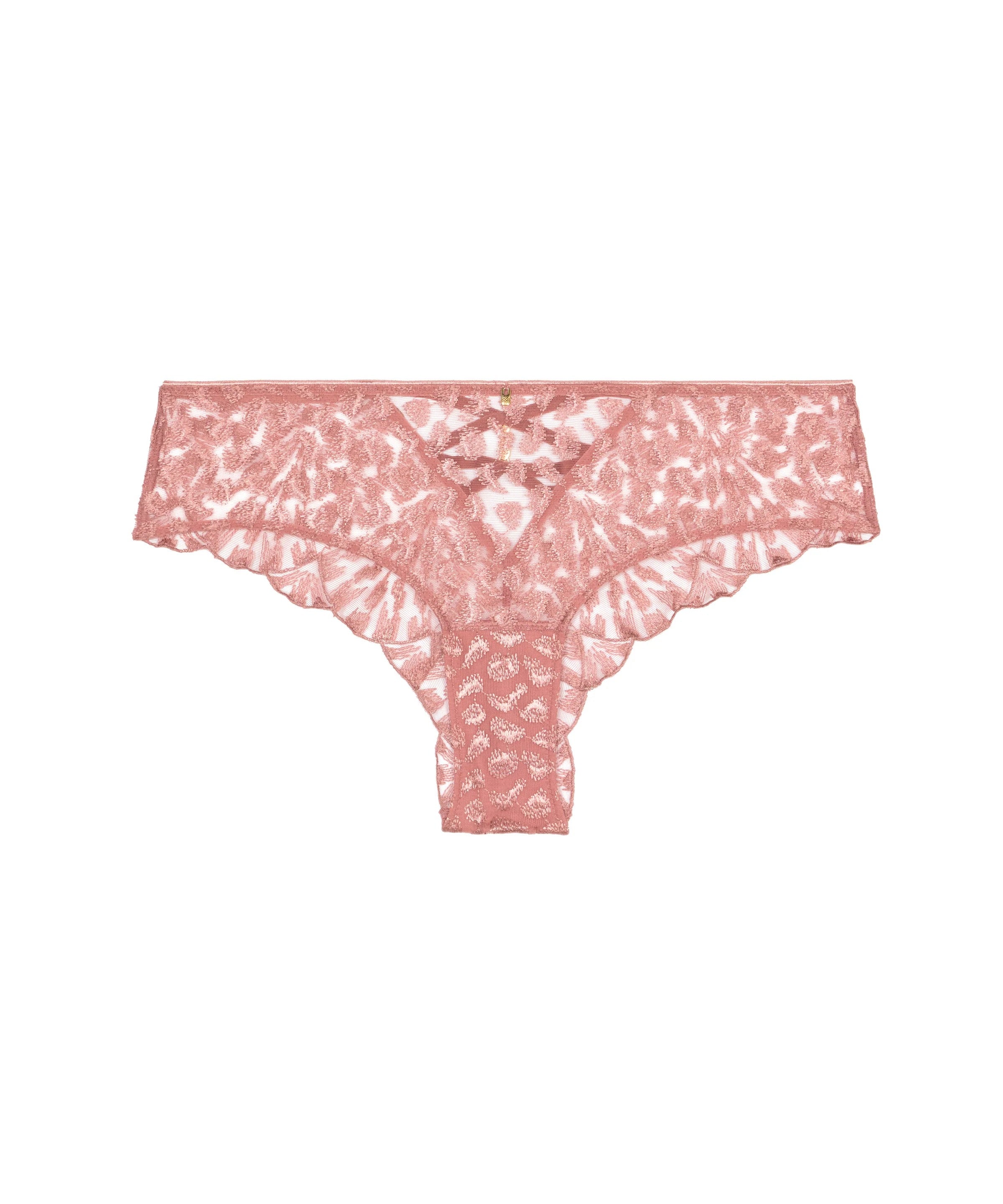 Crazy in Love - Culotte Italienne/ Shorty/ Tanga Brown / Pink - Aubade