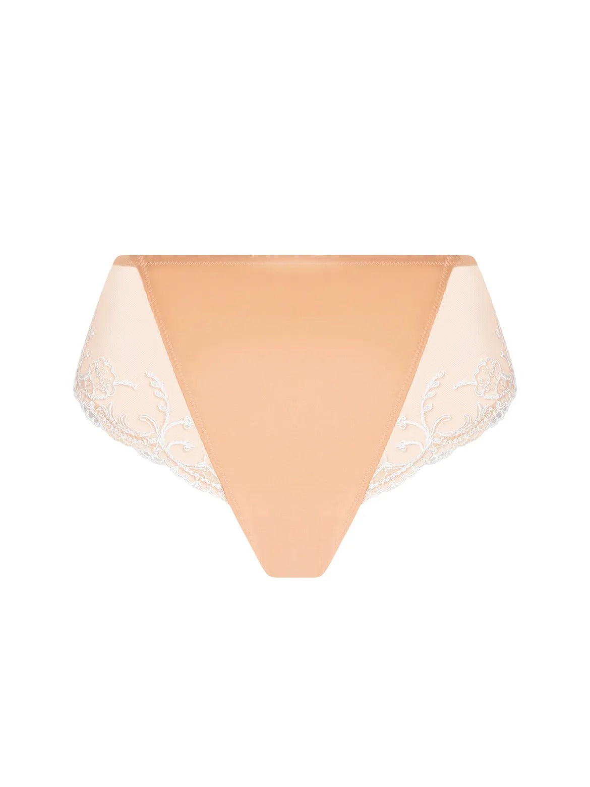 SPLENDEUR SOIE - Slip séduction/ Shorty / String / Slip Haut Splendeur Peche - Lise Charmel