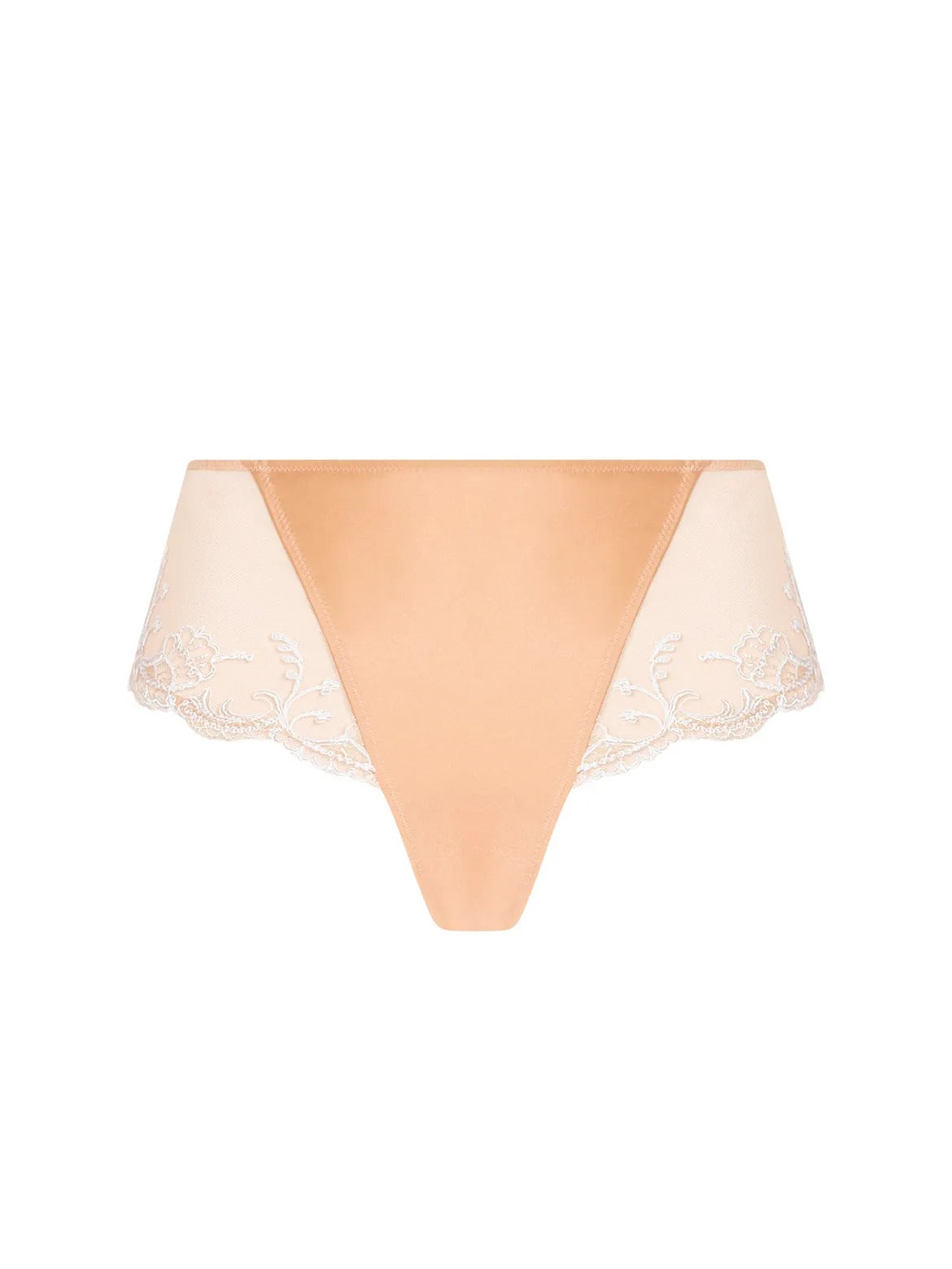 SPLENDEUR SOIE - Slip séduction/ Shorty / String / Slip Haut Splendeur Peche - Lise Charmel