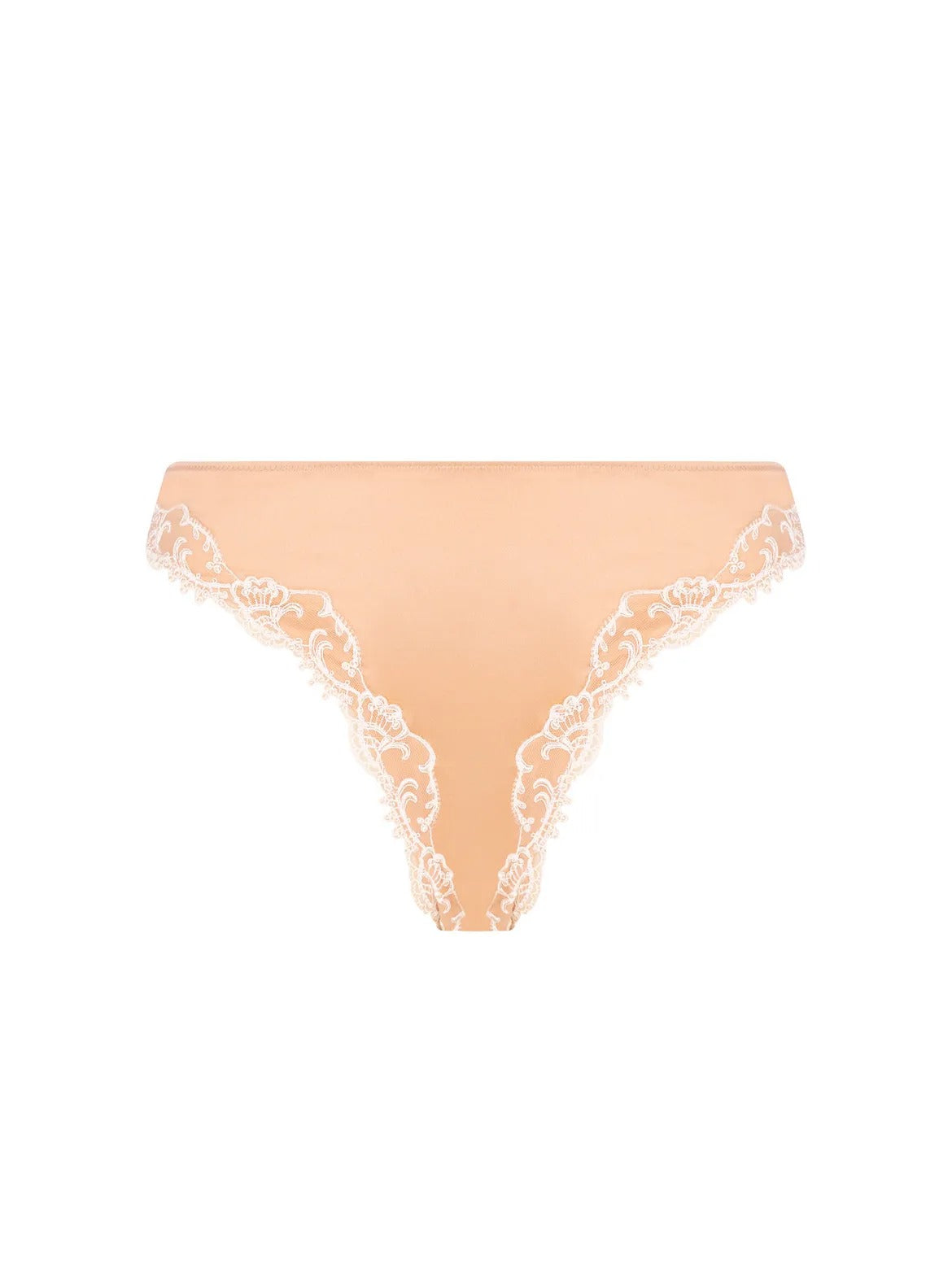 SPLENDEUR SOIE - Slip séduction/ Shorty / String / Slip Haut Splendeur Peche - Lise Charmel