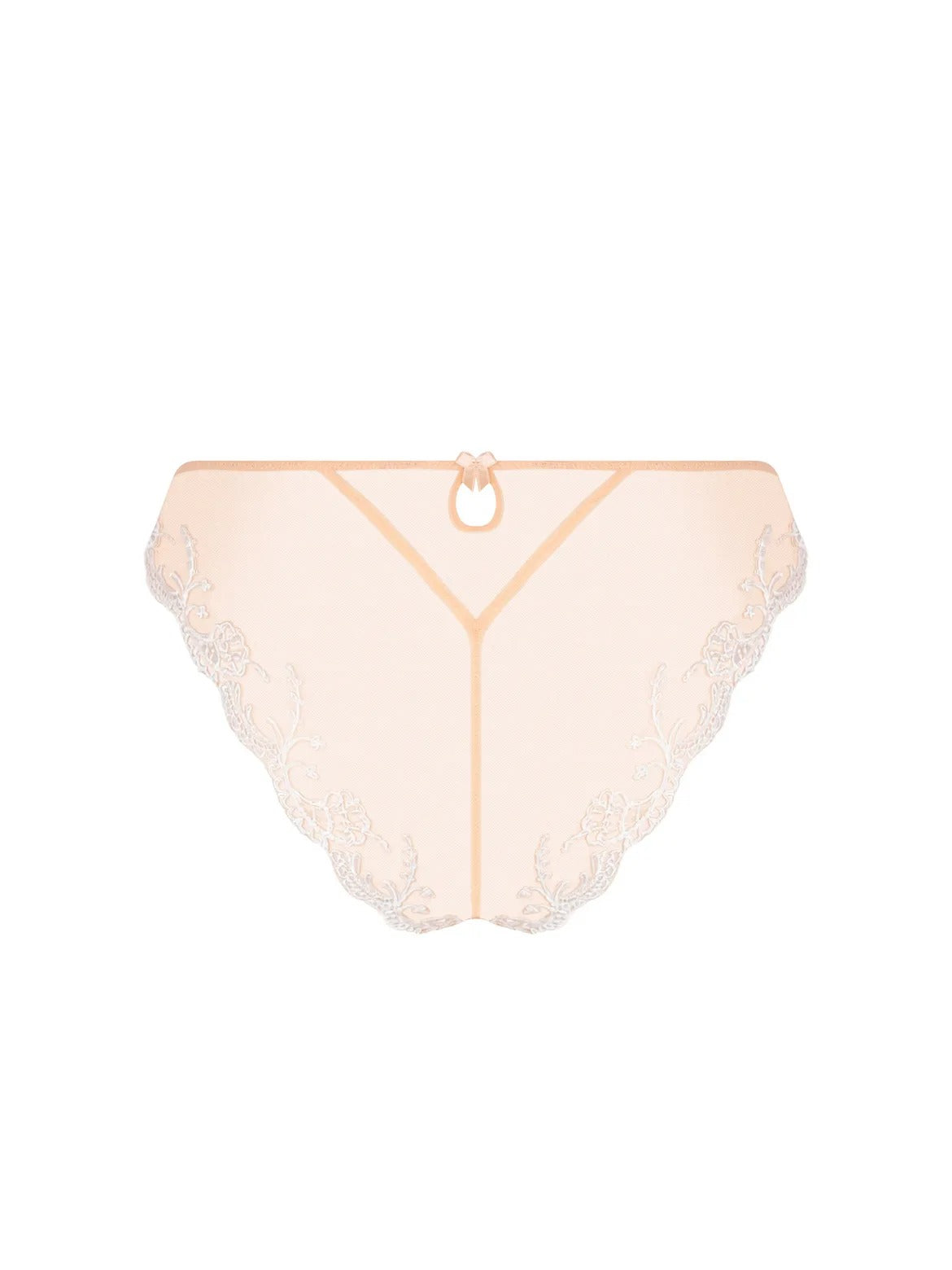 SPLENDEUR SOIE - Slip séduction/ Shorty / String / Slip Haut Splendeur Peche - Lise Charmel