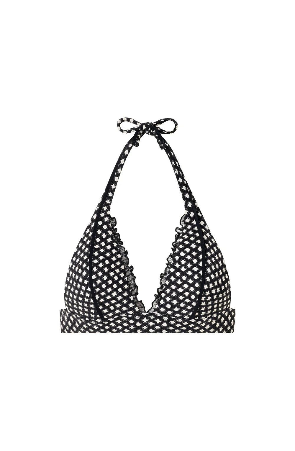Sorine & Tylia - Maillot de bain 2 pièces triangle imprimé LIBERTY et bas culotte échancré - Pain de Sucre