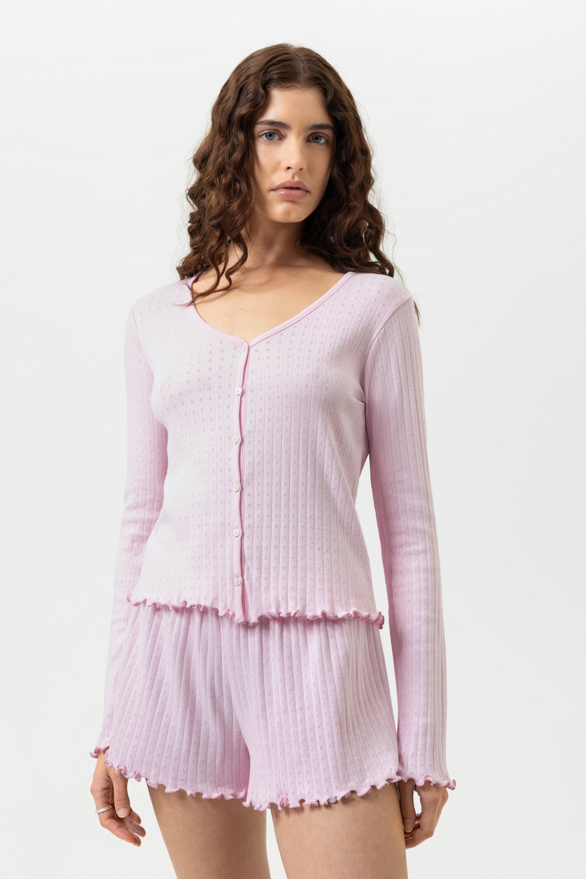 1210100 - 1210102 - 1220115 - Ensemble pyjama Gilet + débardeur + short - MEY