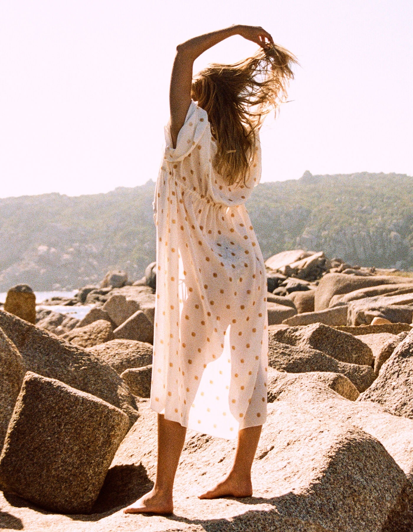 BUTTONED DRESS - Robe  - Watercult