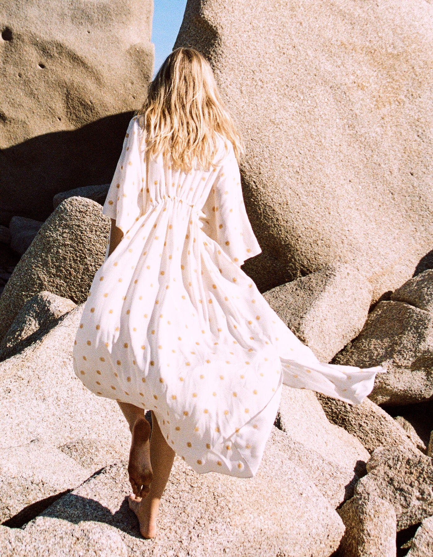 BUTTONED DRESS - Robe  - Watercult