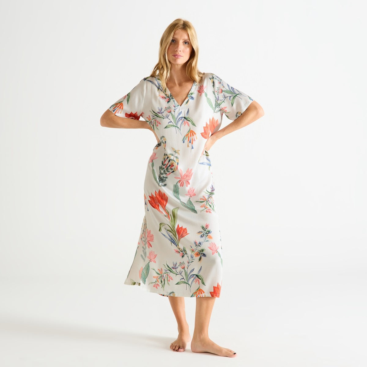 Èze - Chemise de nuit longue  - Laurence Tavernier